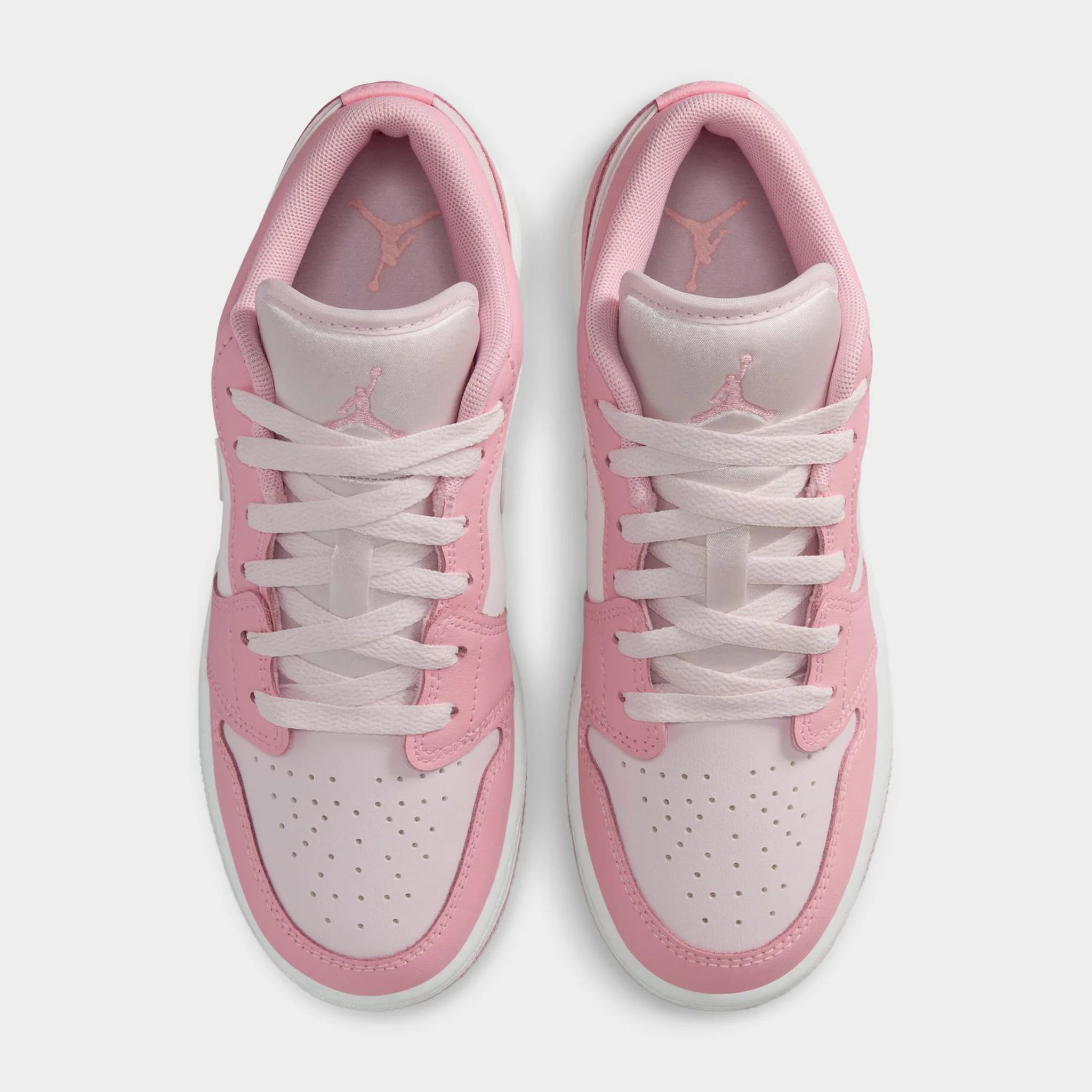 Jordan 1 Low Medium Soft Pink / Pearl Pink - White - Image 5