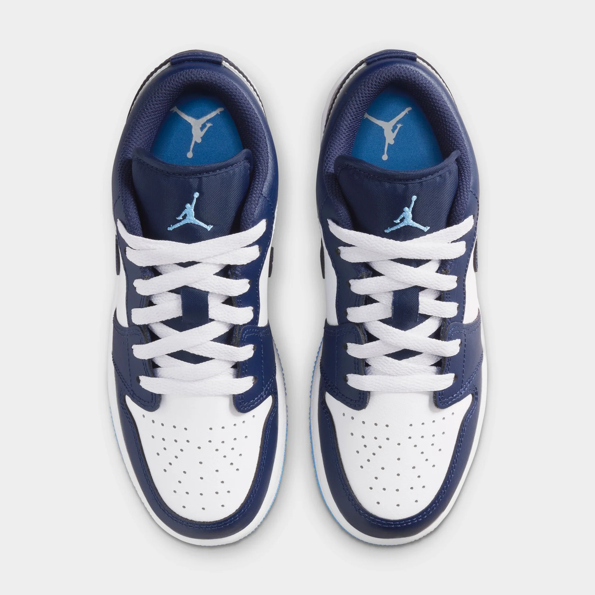 Jordan 1 Low GS Midnight Navy / University Blue - White - Image 6