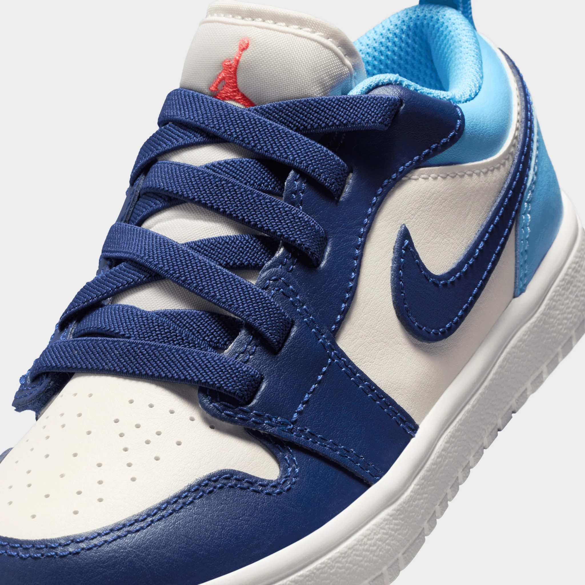 Jordan 1 Low PS Sail / Blue Void - Blue Chill - Image 3