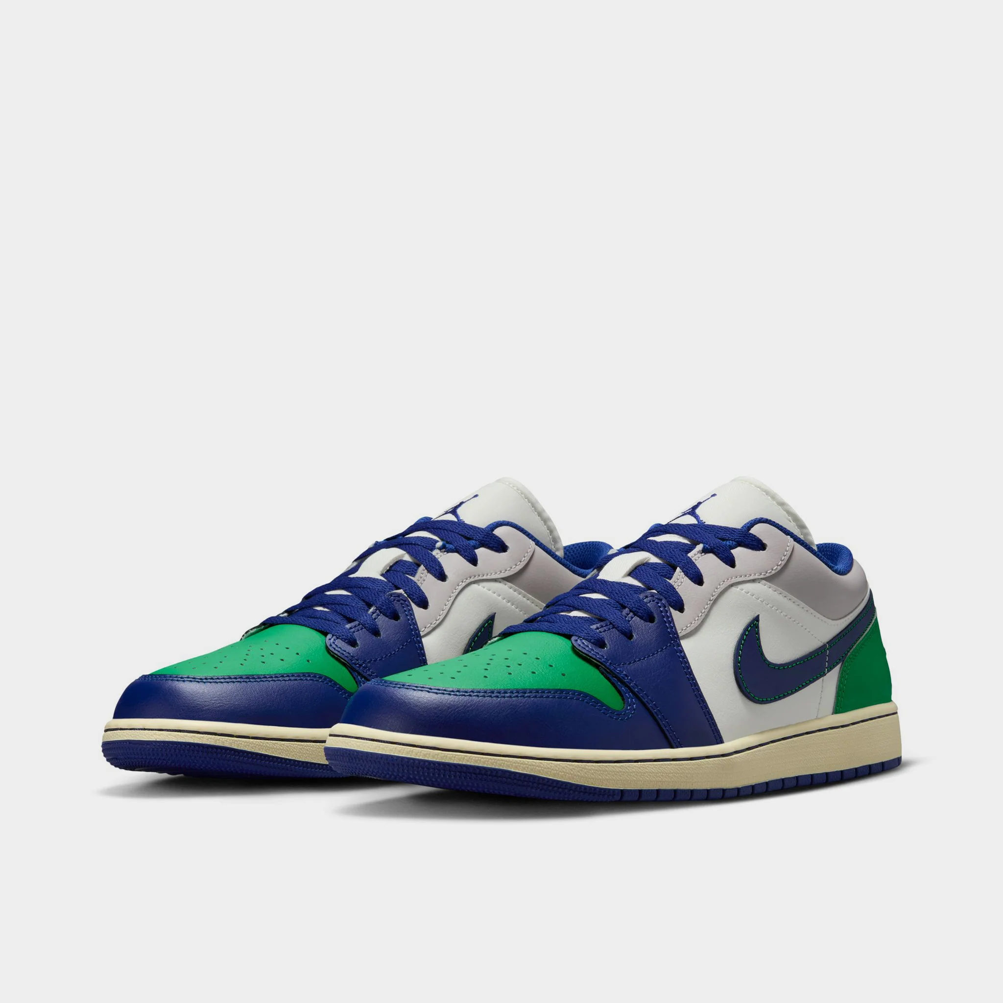 Jordan 1 Low Sail / Deep Royal Blue - Stadium Green - Image 2