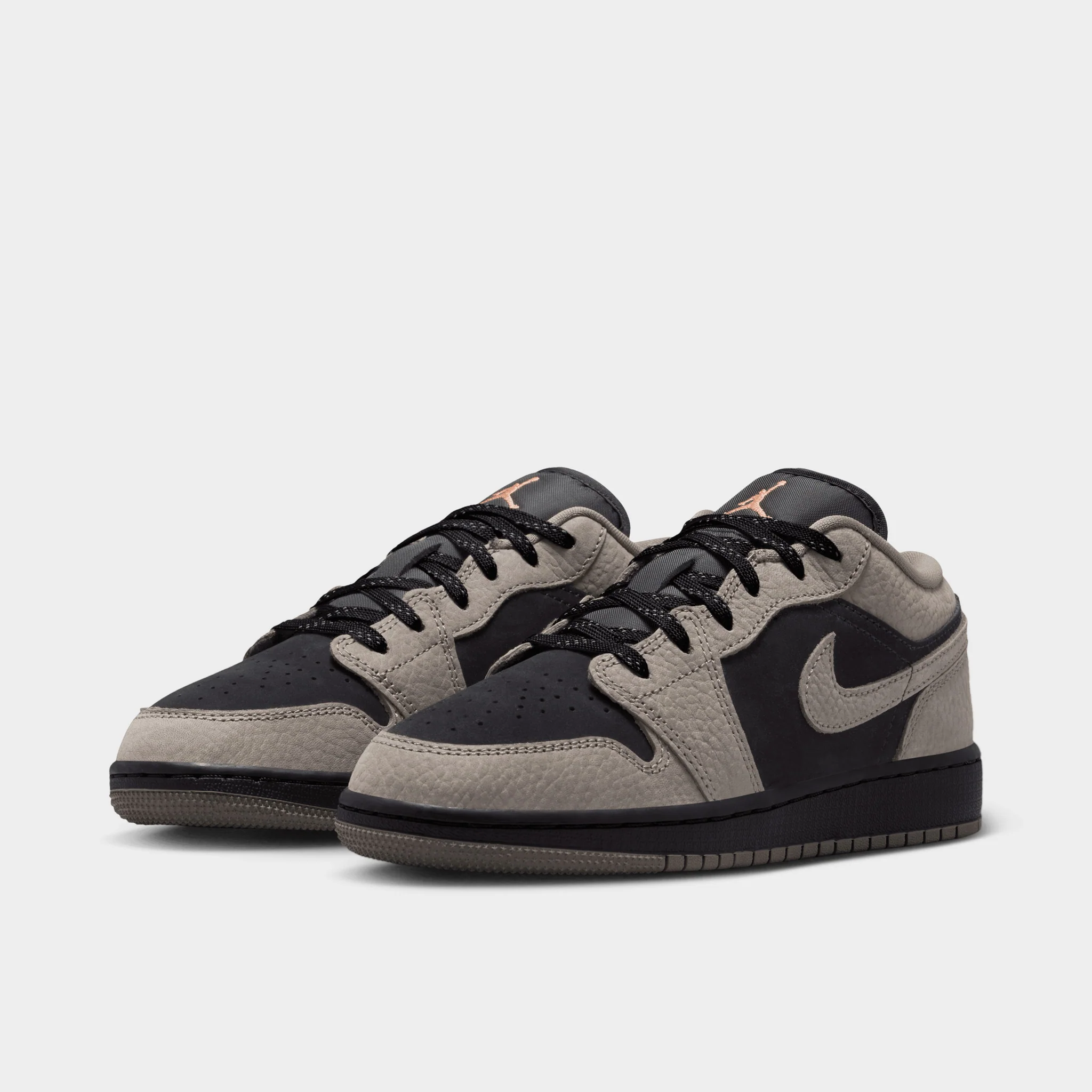 Jordan 1 Low SE Black / Olive Grey - Light Wild Mango - Image 2
