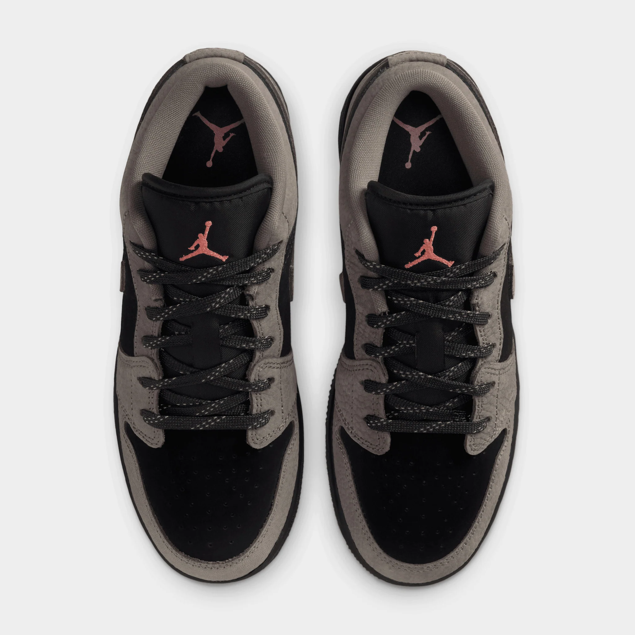 Jordan 1 Low SE Black / Olive Grey - Light Wild Mango - Image 6