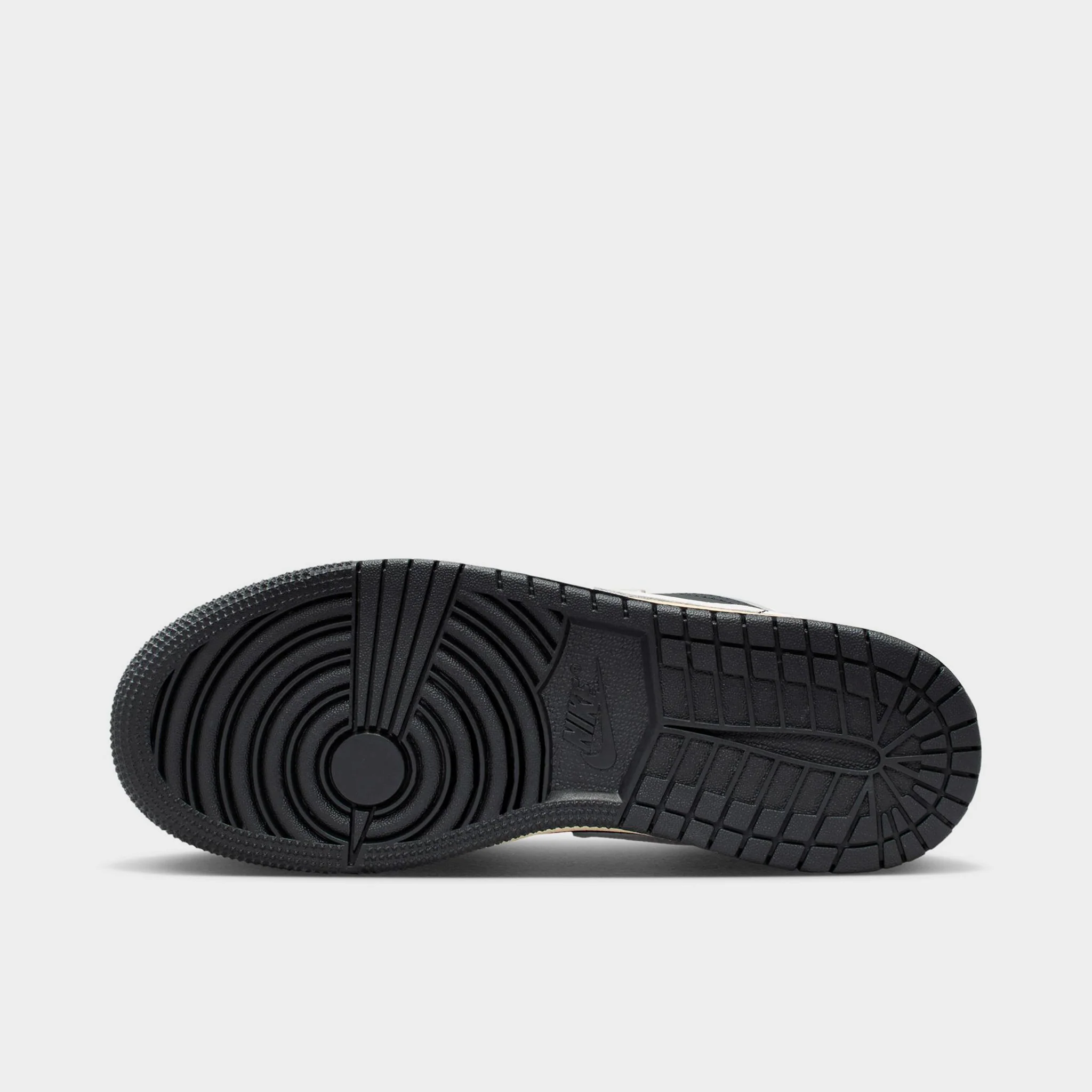 Jordan 1 Low SE GS Light Smoke Grey / Black - Sail - Image 6