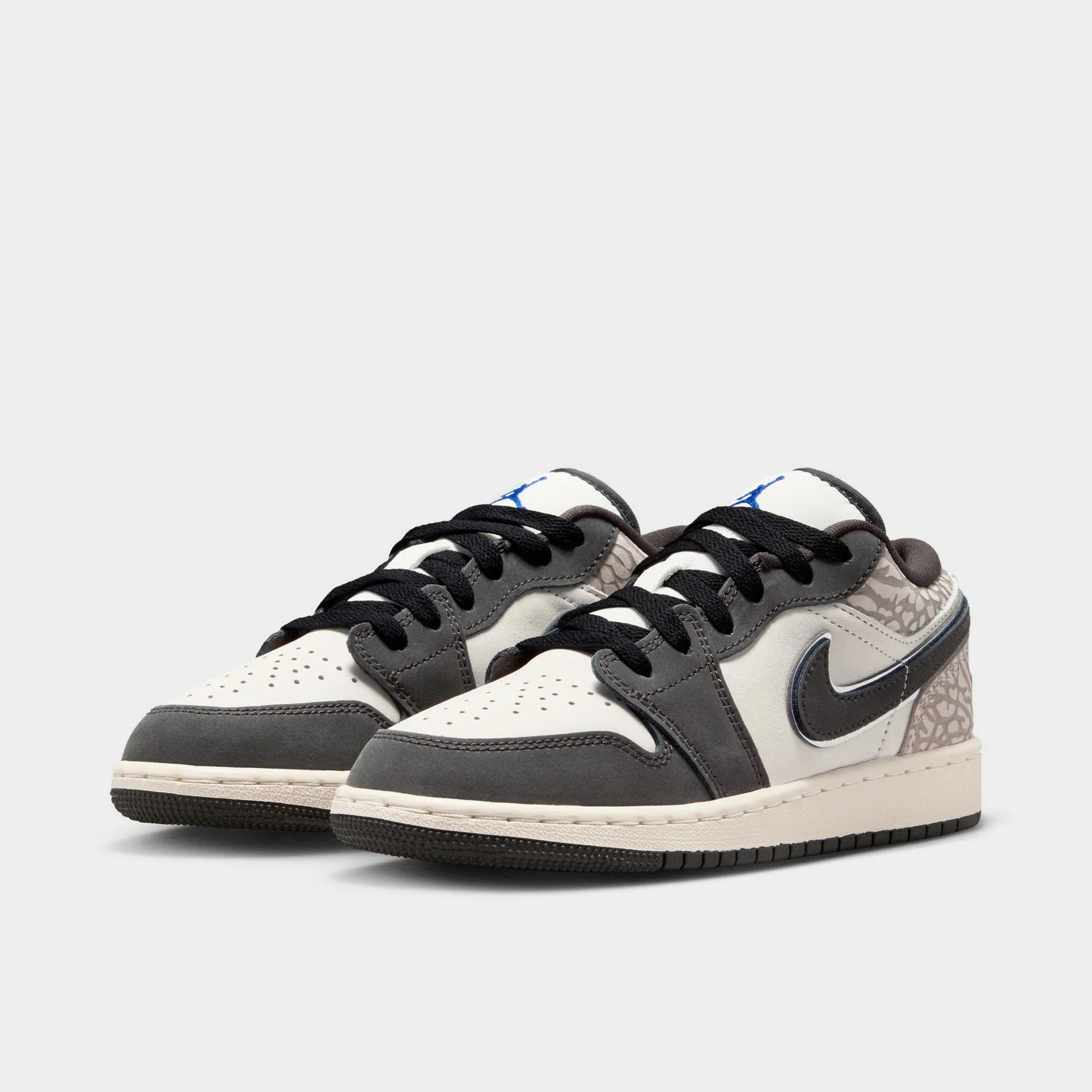 Jordan 1 Low SE GS Sail / Infrared - Deep Pewter - Image 2