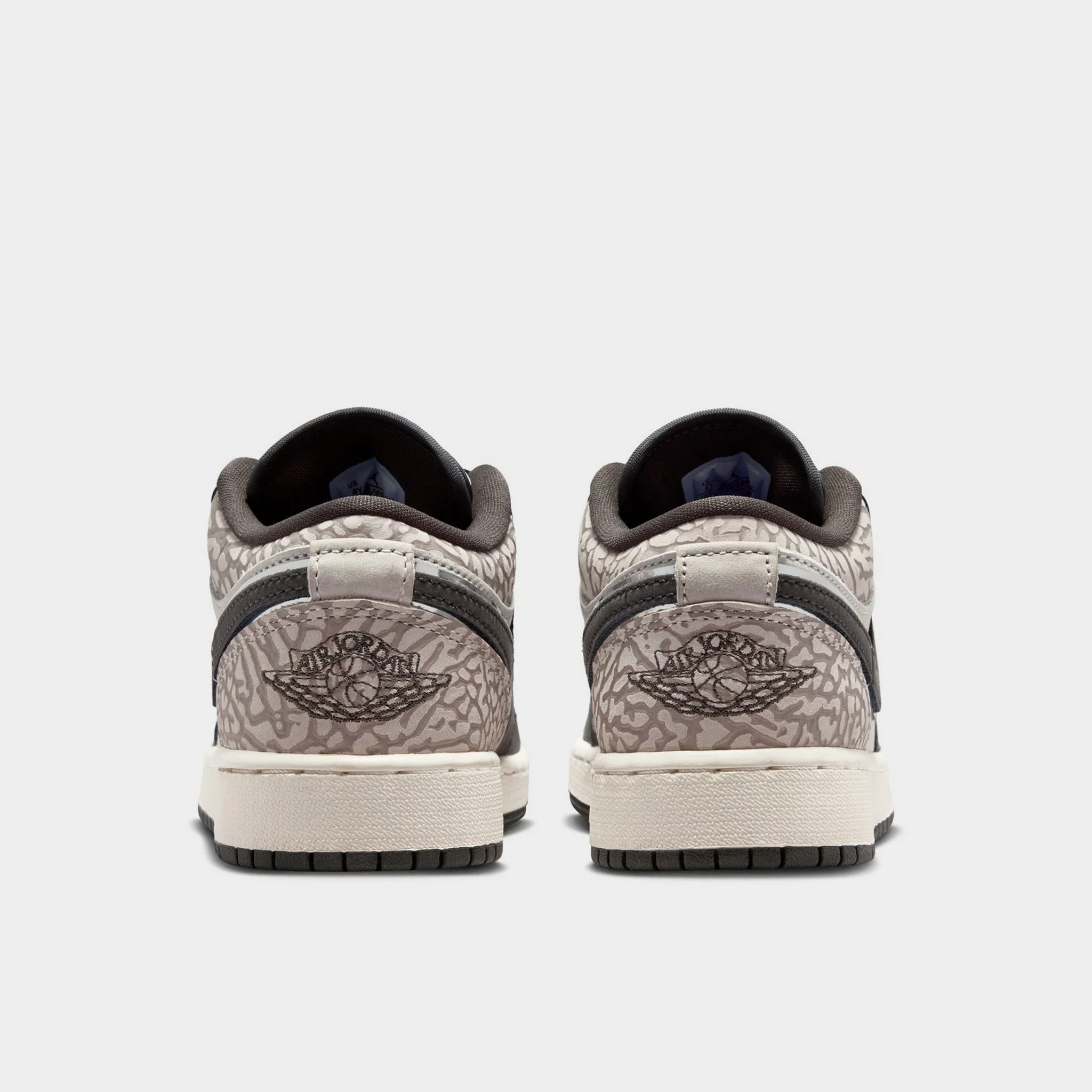 Jordan 1 Low SE GS Sail / Infrared - Deep Pewter - Image 5