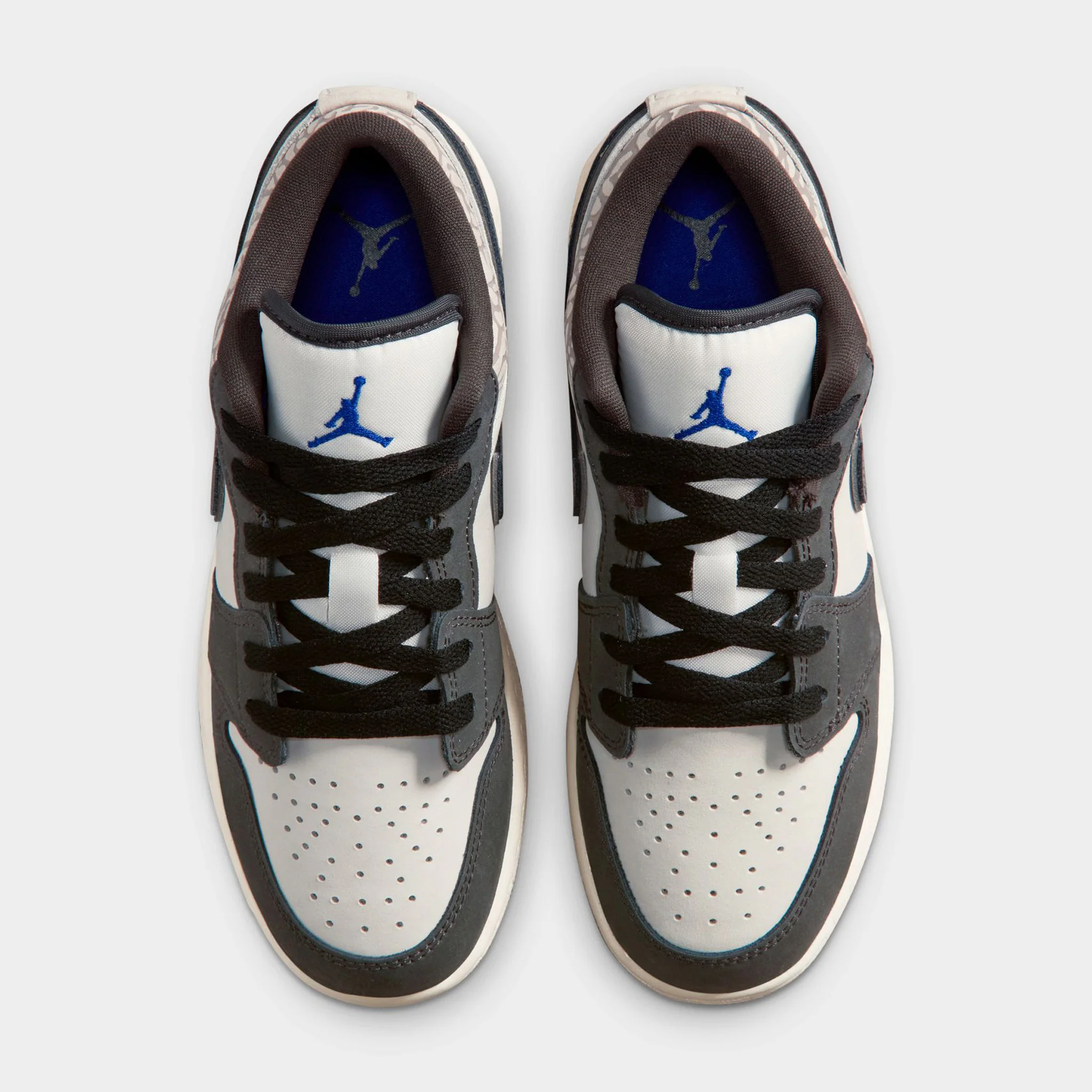 Jordan 1 Low SE GS Sail / Infrared - Deep Pewter - Image 6