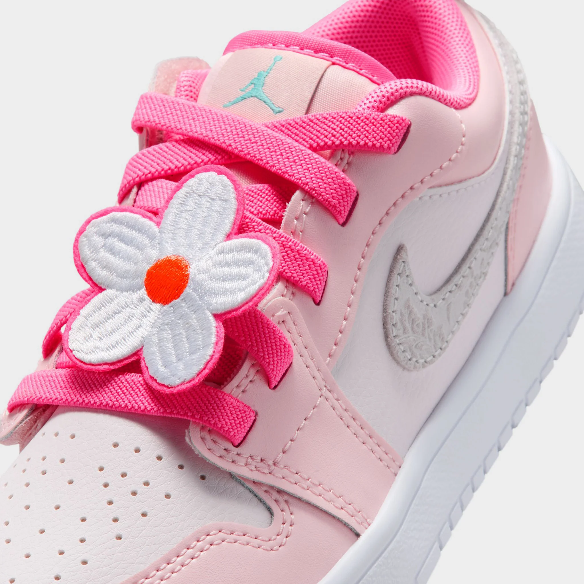 Jordan 1 Low SE PS Pink Glow / Light Aqua - Pink Bloom - Image 5