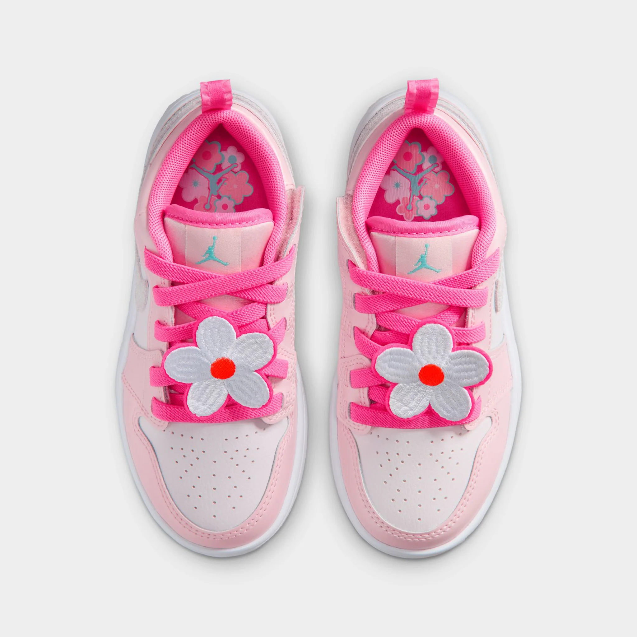 Jordan 1 Low SE PS Pink Glow / Light Aqua - Pink Bloom - Image 8