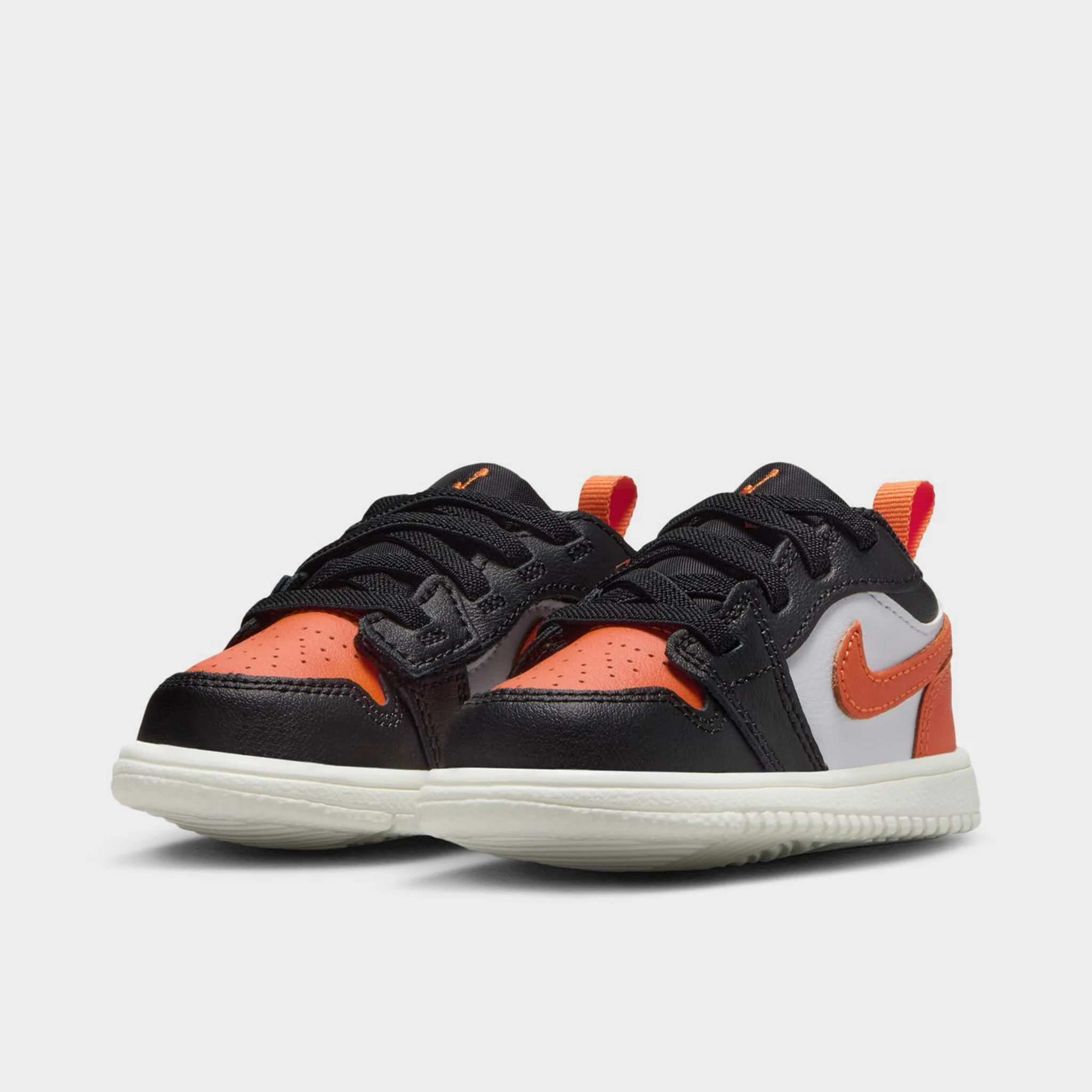 Jordan 1 Low TD Black / Starfish - White - Image 2
