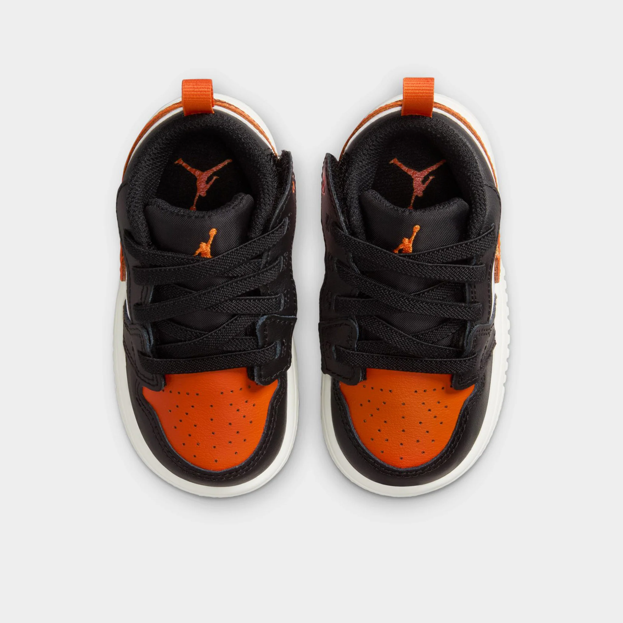 Jordan 1 Low TD Black / Starfish - White - Image 5