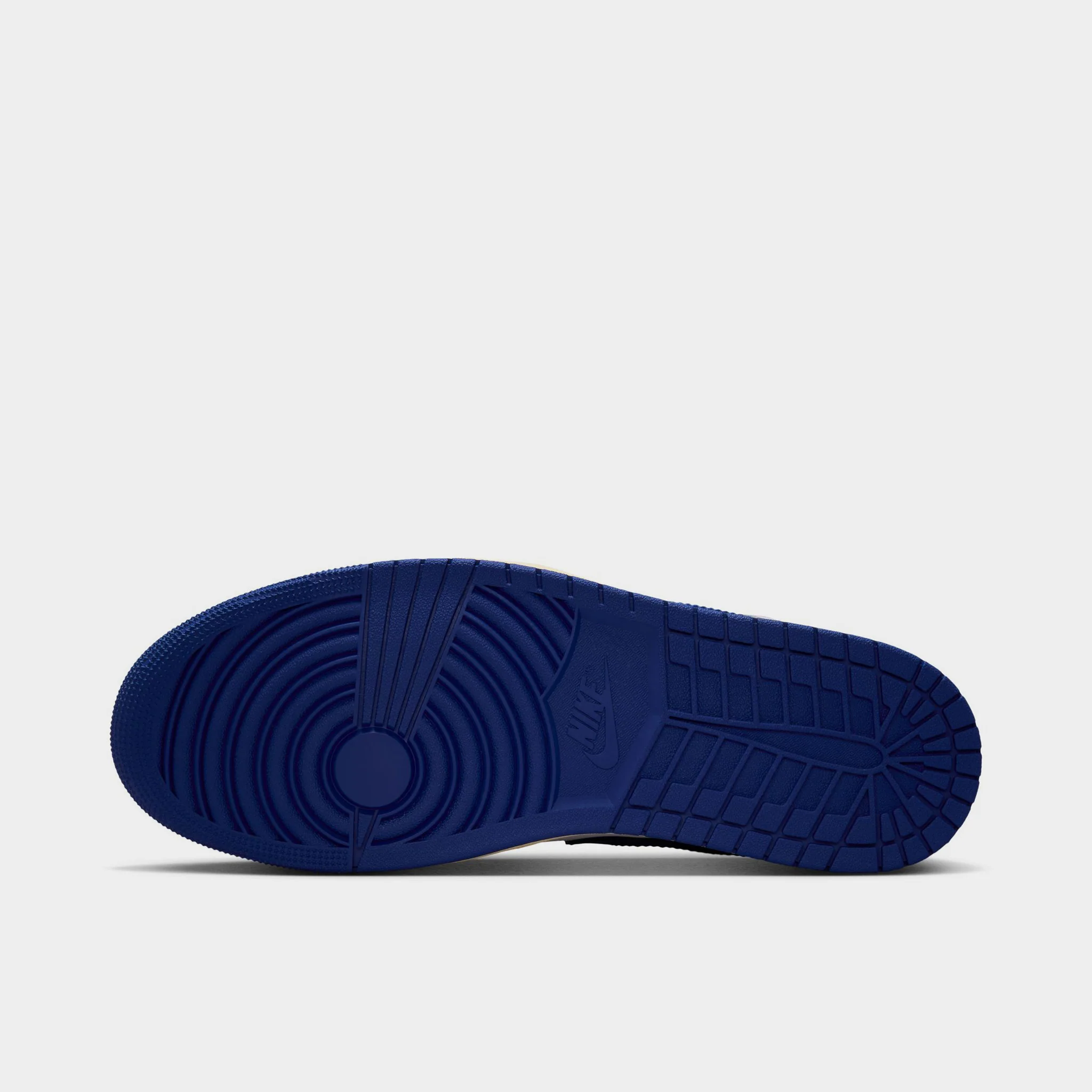 Jordan 1 Mid White / Deep Royal Blue - University Red - Image 6