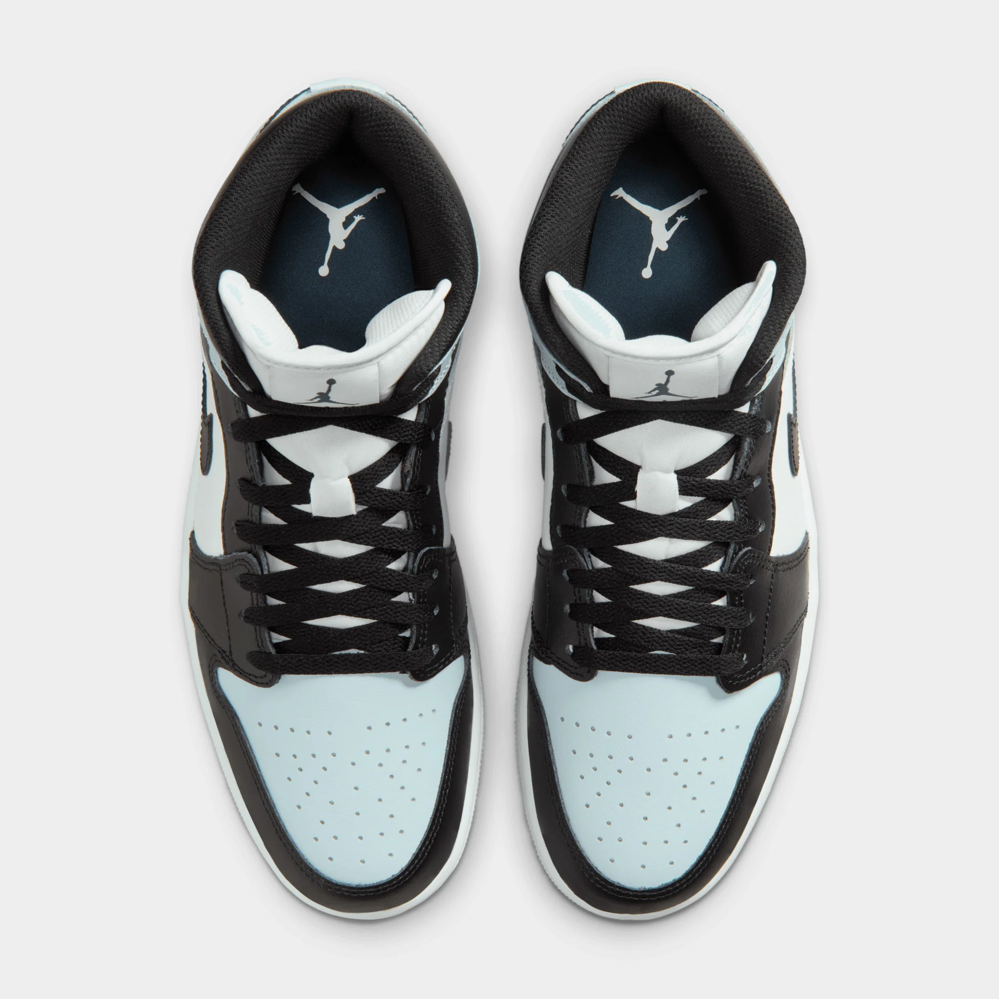 Jordan 1 Mid Black / Squadron Blue - Image 5