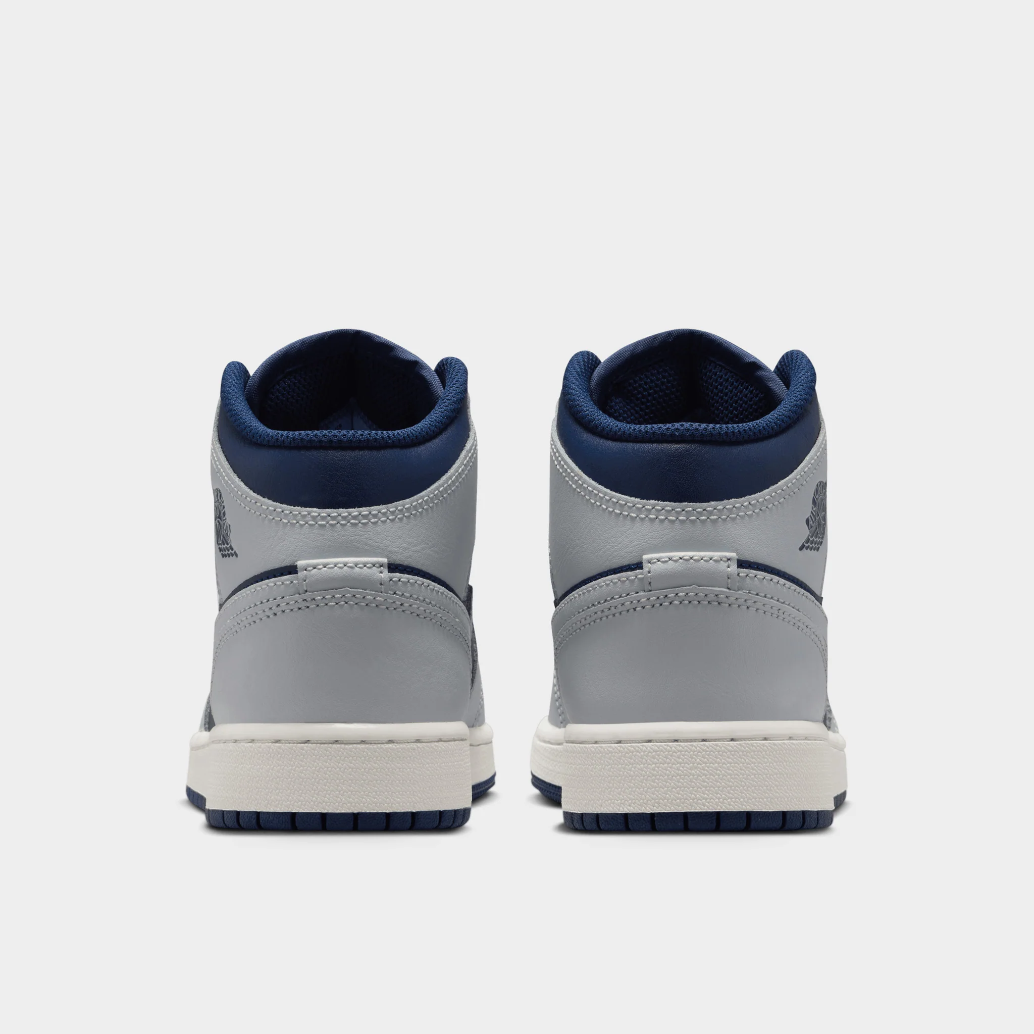 Jordan 1 Mid GS Blue Void / Pure Platinum - Summit White - Image 5