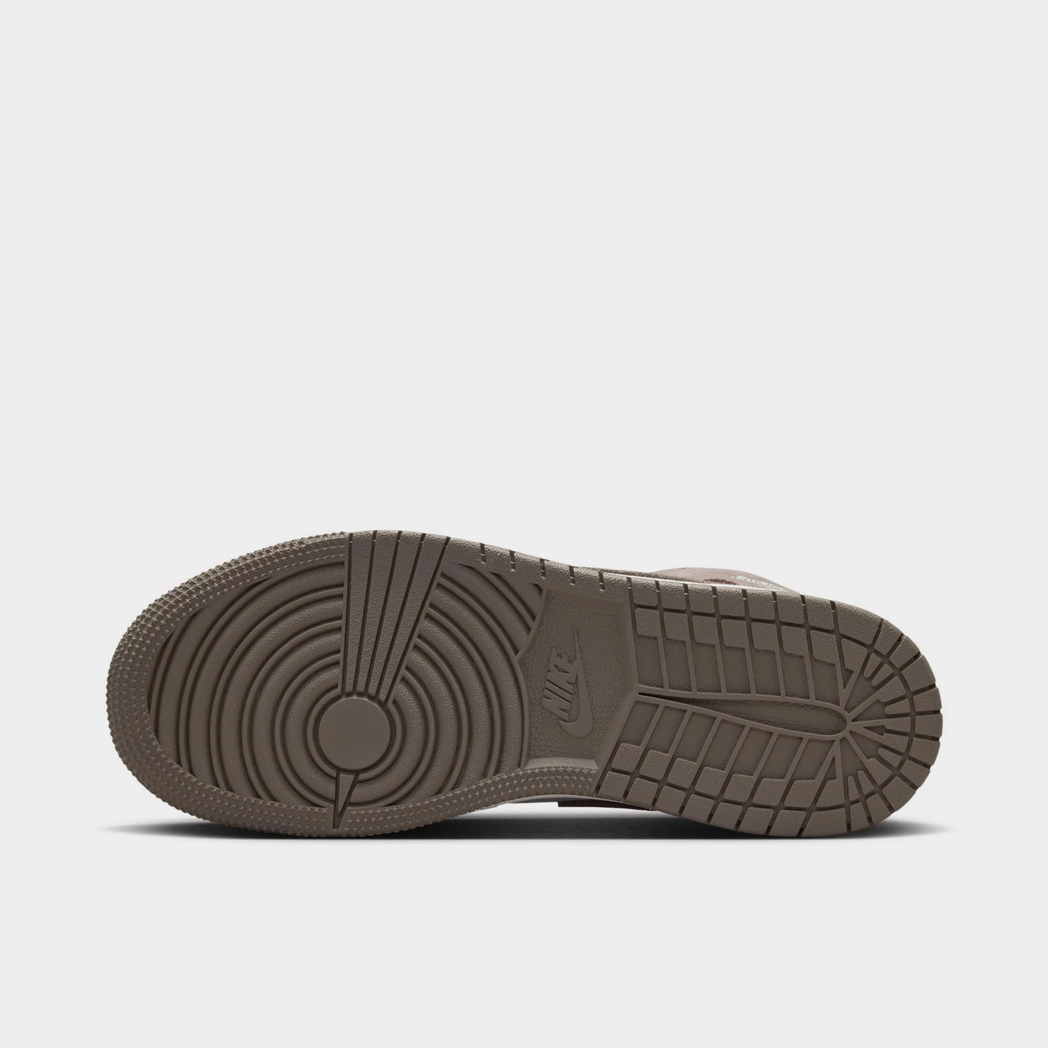 Jordan 1 Mid GS Enigma Stone / Olive Grey - Summit White - Image 8