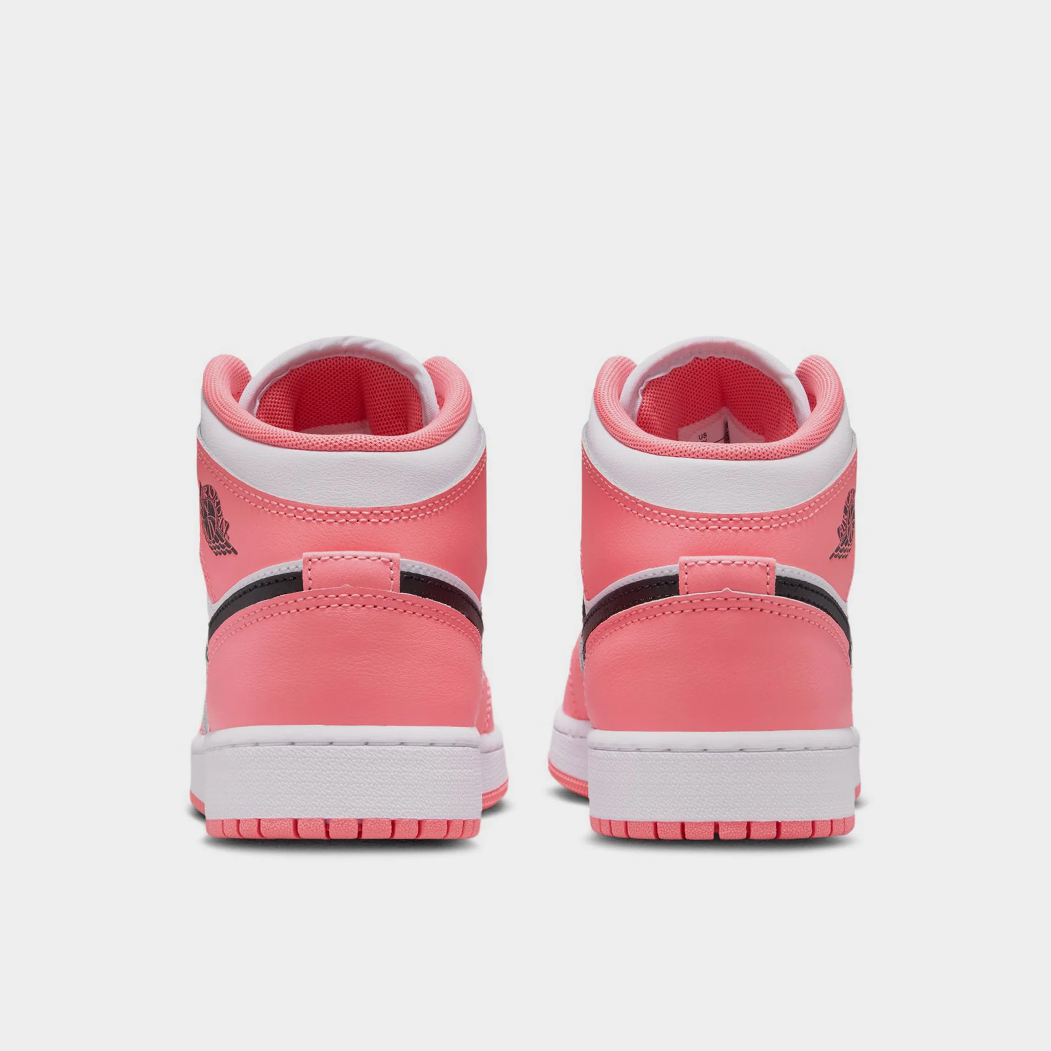 Jordan 1 Mid GS Pink Gaze / Black - White - Image 6