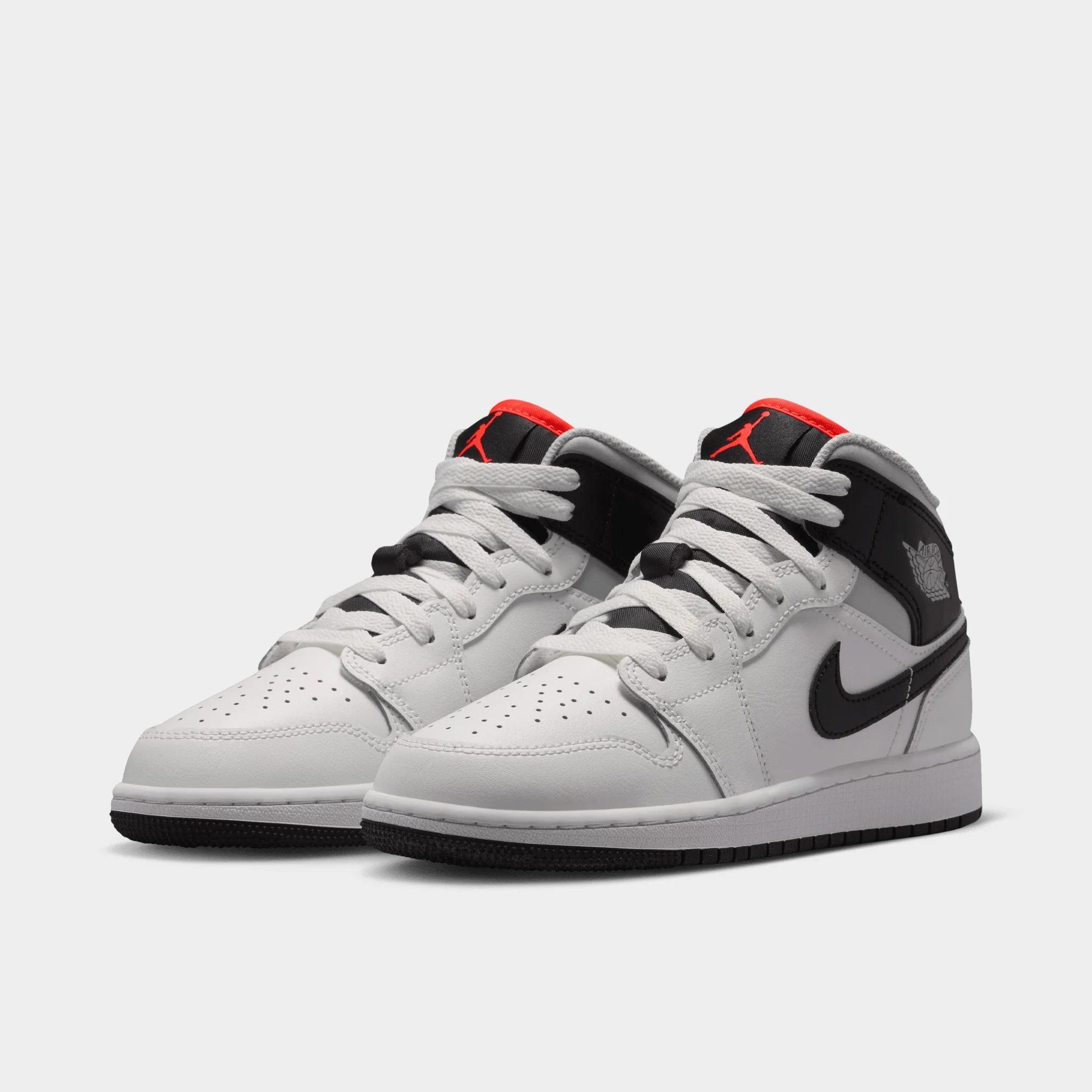 Jordan 1 Mid GS Summit White / Black - Infrared 23 - Image 2