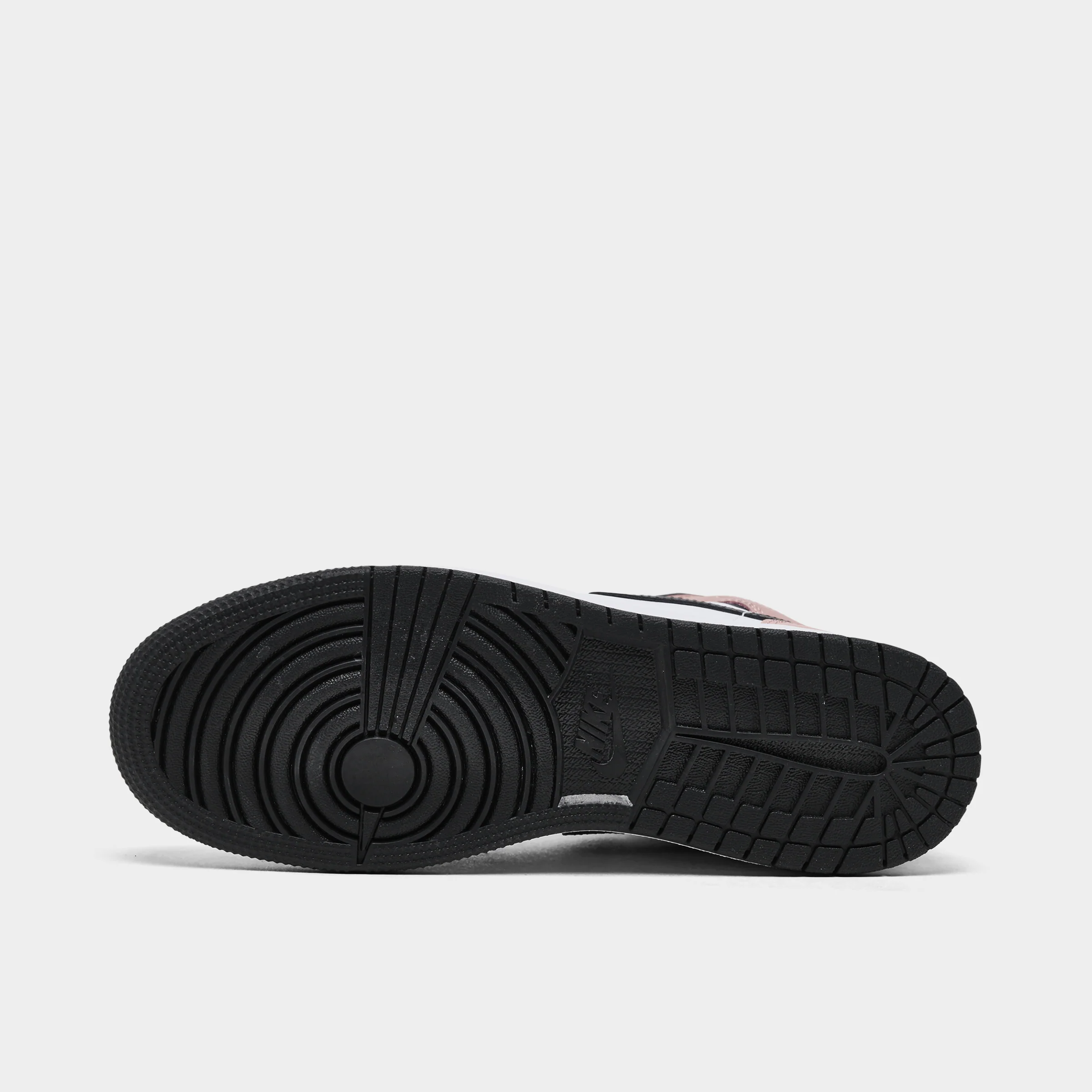 Jordan 1 Mid GS White / Black - Rust Pink - Image 6