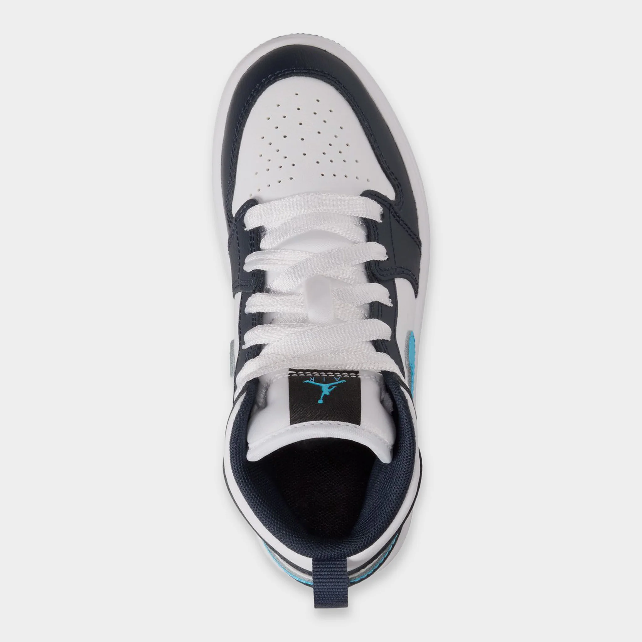 Jordan 1 Mid PS Obsidian / Dark Powder Blue - White - Image 5