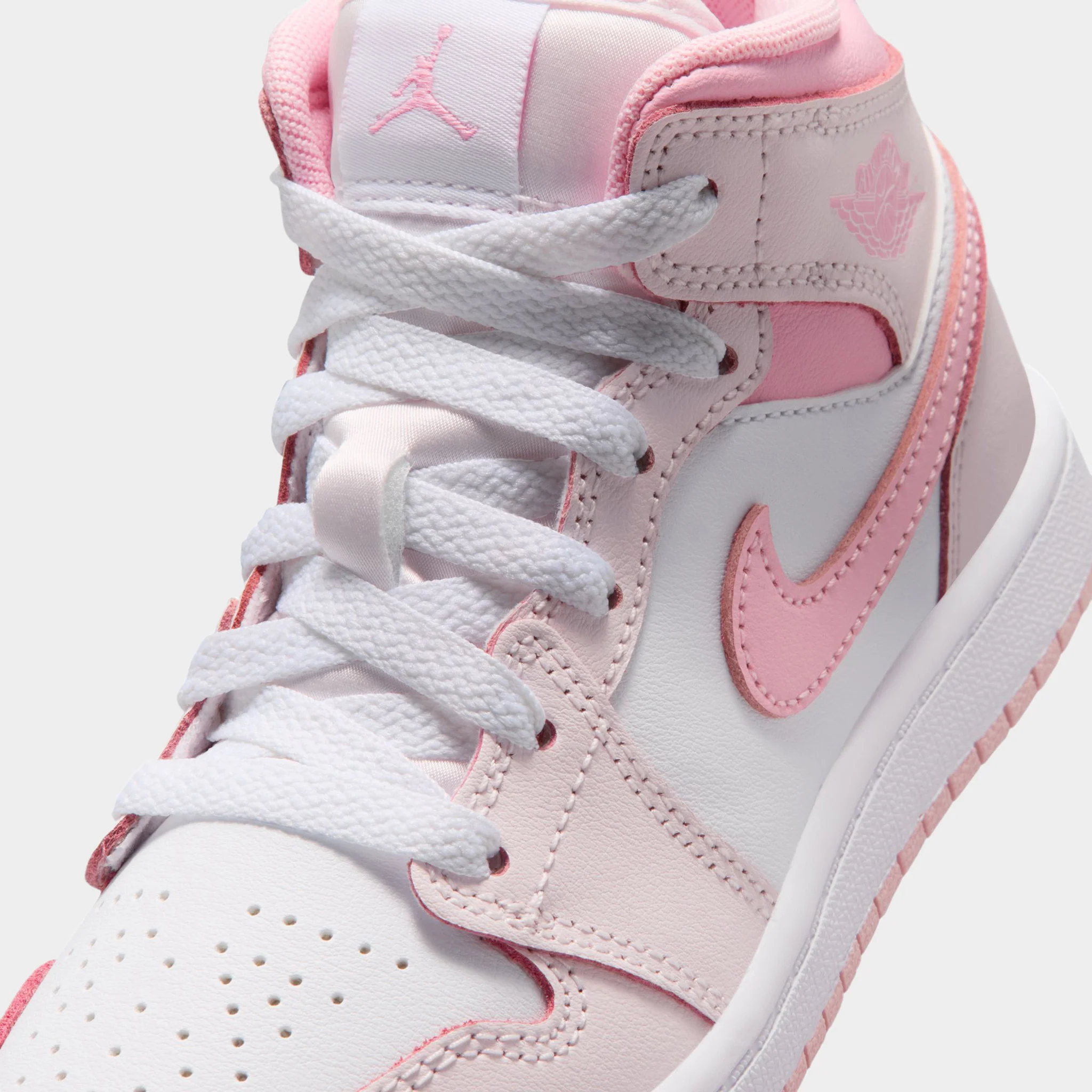 Jordan 1 Mid PS Pearl Pink / Medium Soft Pink - White - Image 3
