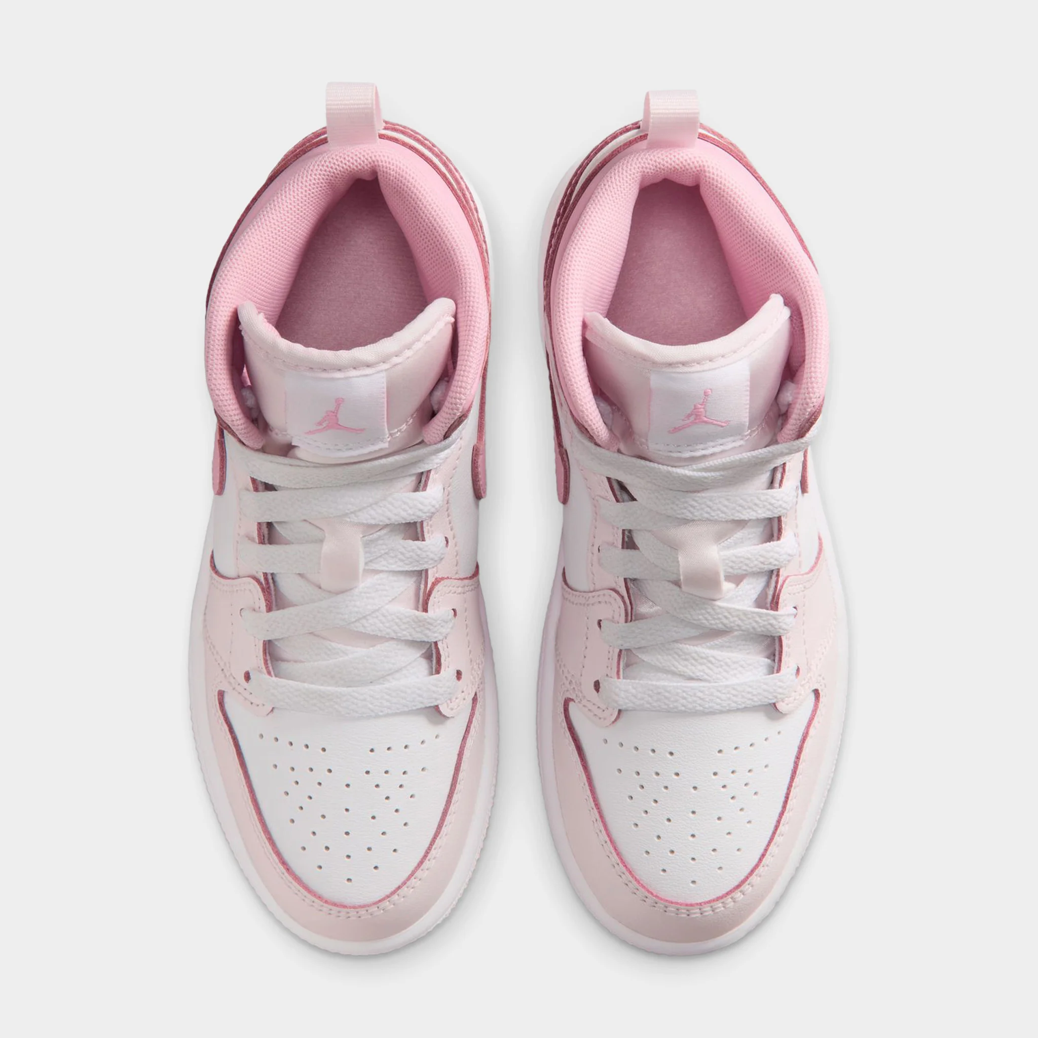 Jordan 1 Mid PS Pearl Pink / Medium Soft Pink - White - Image 6