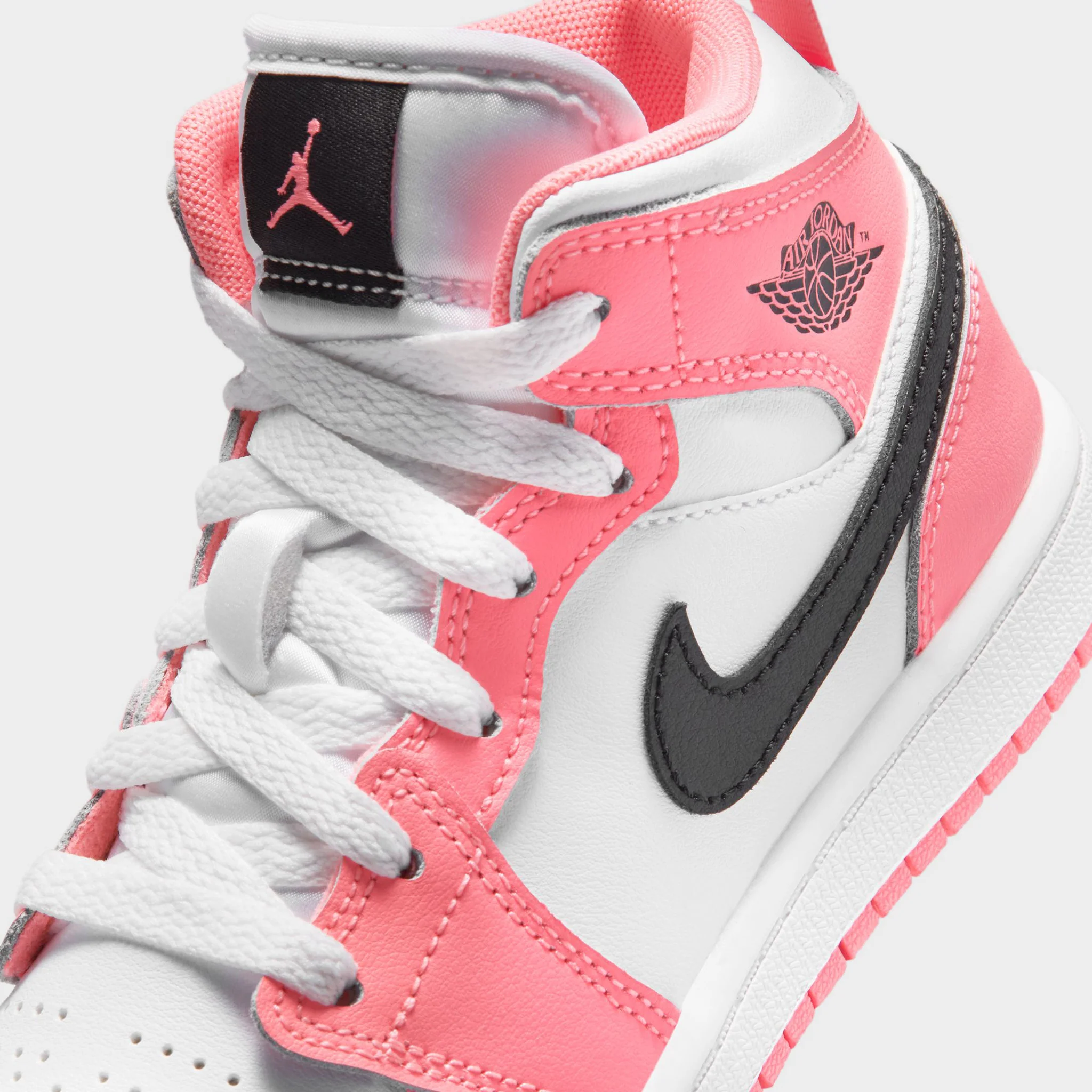 Jordan 1 Mid PS Pink Gaze / Black - White - Image 3