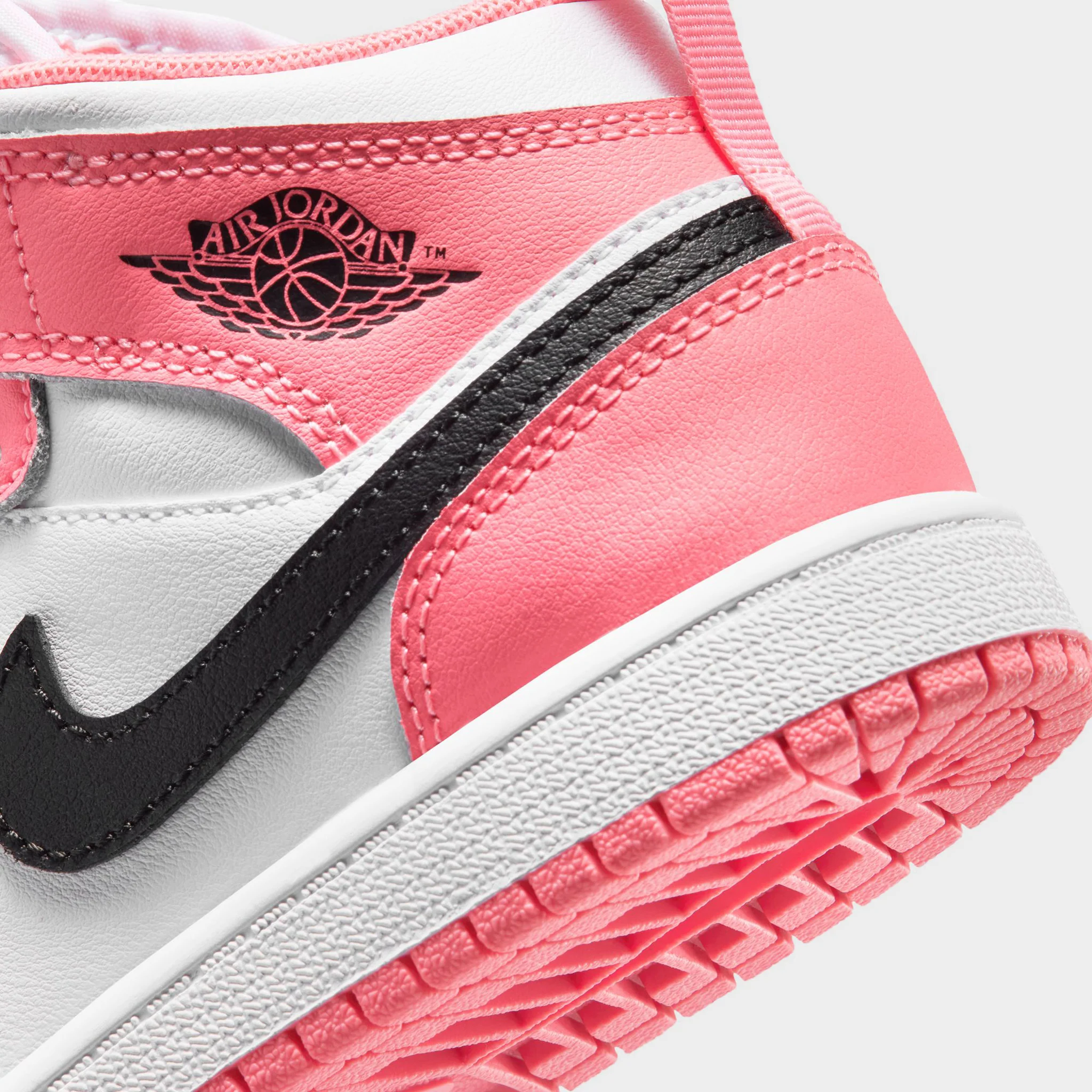 Jordan 1 Mid PS Pink Gaze / Black - White - Image 4