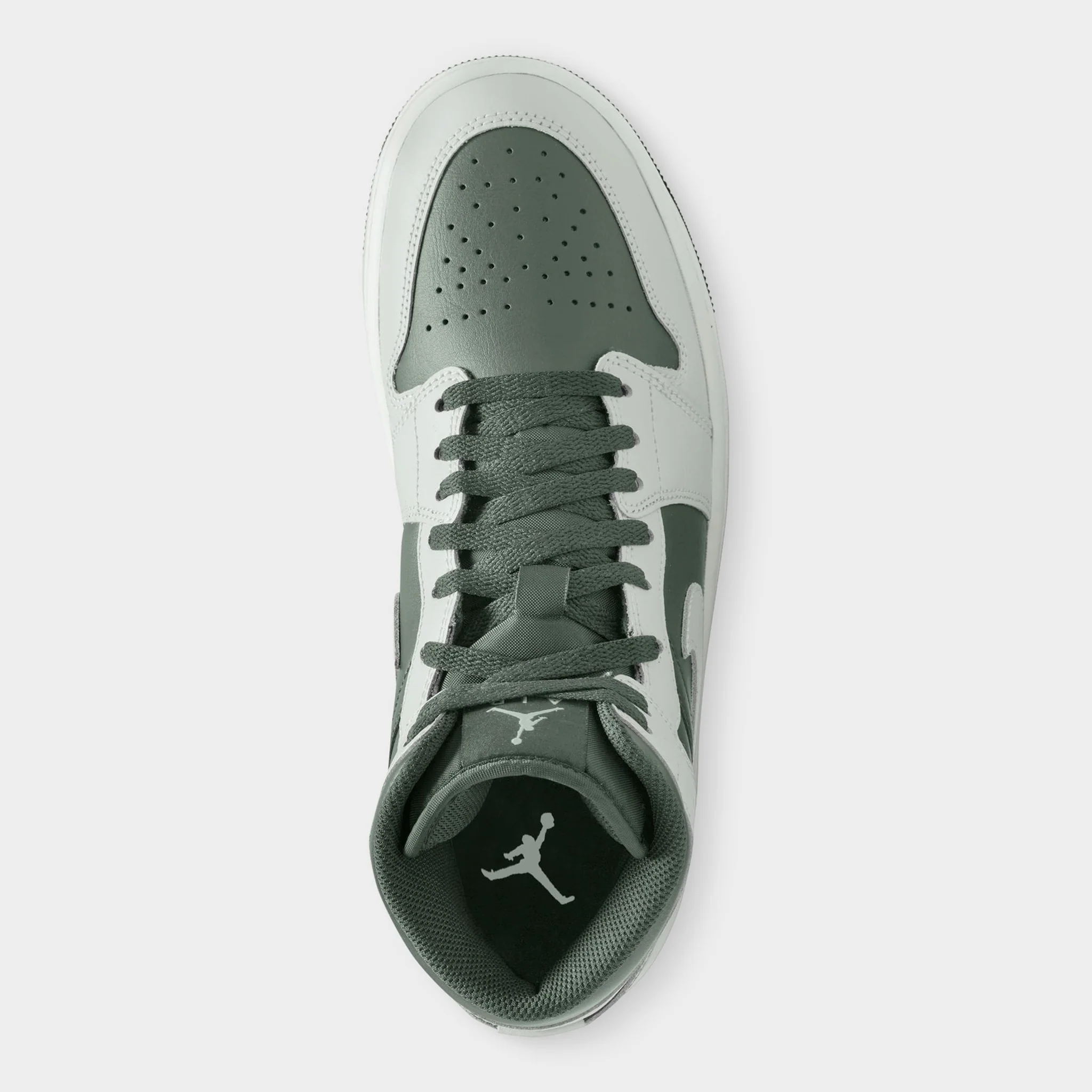 Jordan 1 Mid Summit White / Vintage Lichen - Image 7