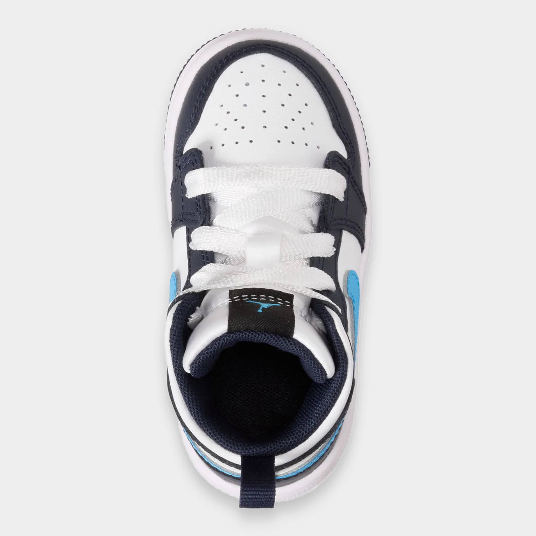 Jordan 1 Mid TD Obsidian / Dark Powder Blue - White - Image 3