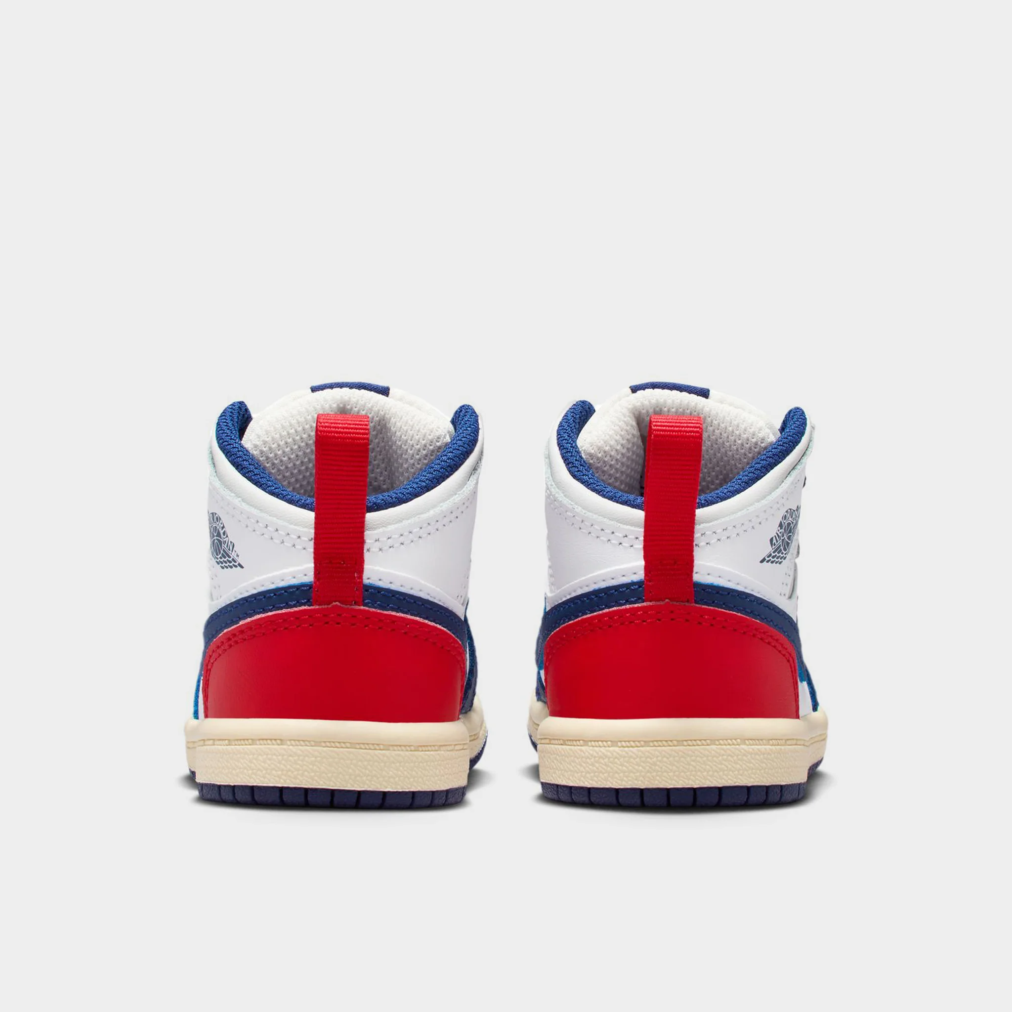Jordan 1 Mid TD White / Deep Royal Blue - University Red - Image 4