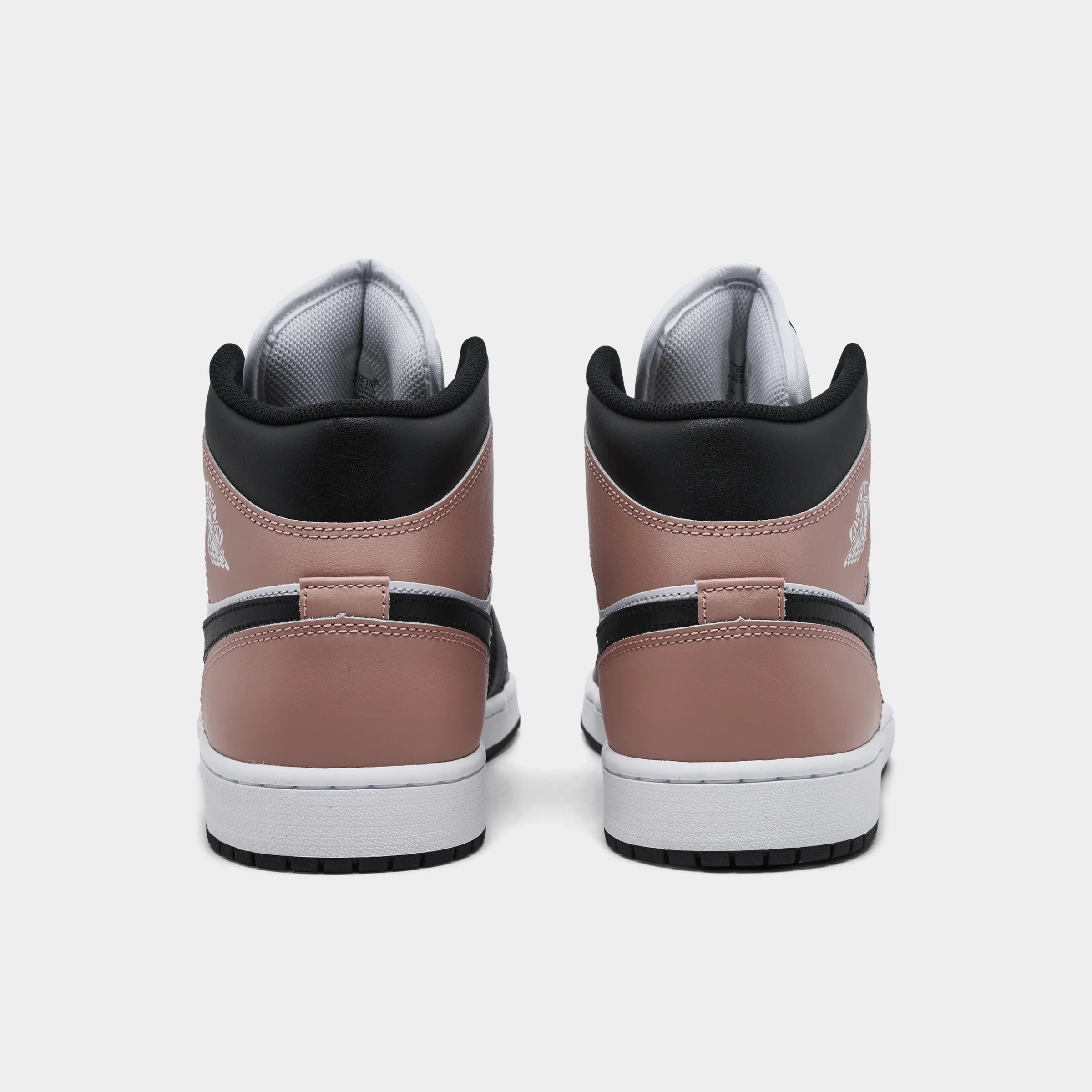 Jordan 1 Mid White / Black - Rust Pink - Image 4