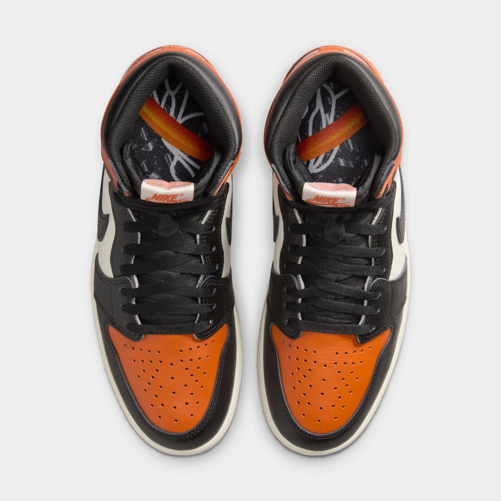 Jordan 1 Retro High OG Black / Sail - Starfish - Image 5