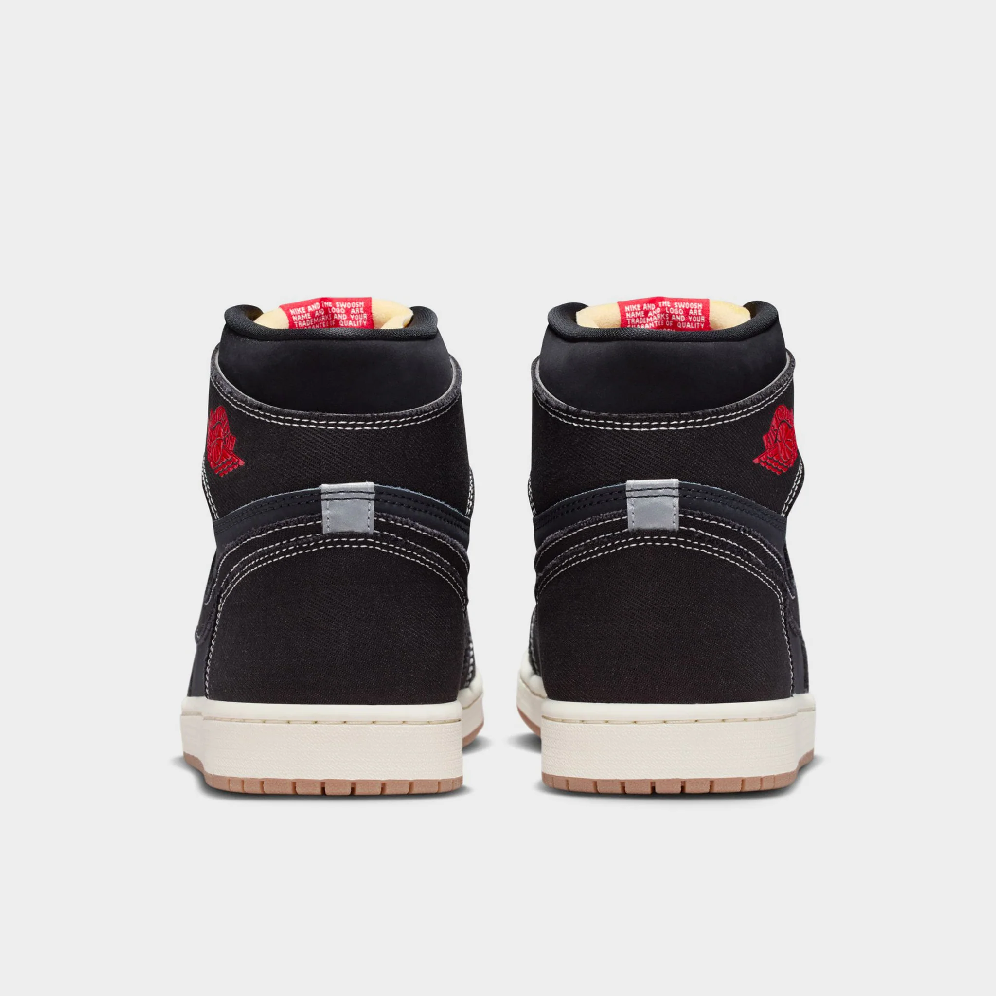 Jordan 1 Retro High OG Flight Club Black / University Red - Sail - Image 5