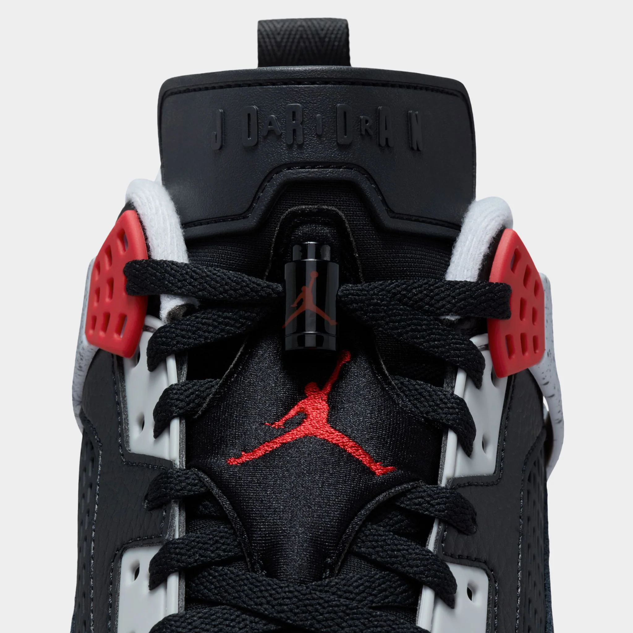 Jordan Spizike Low Black / Gym Red - Image 5