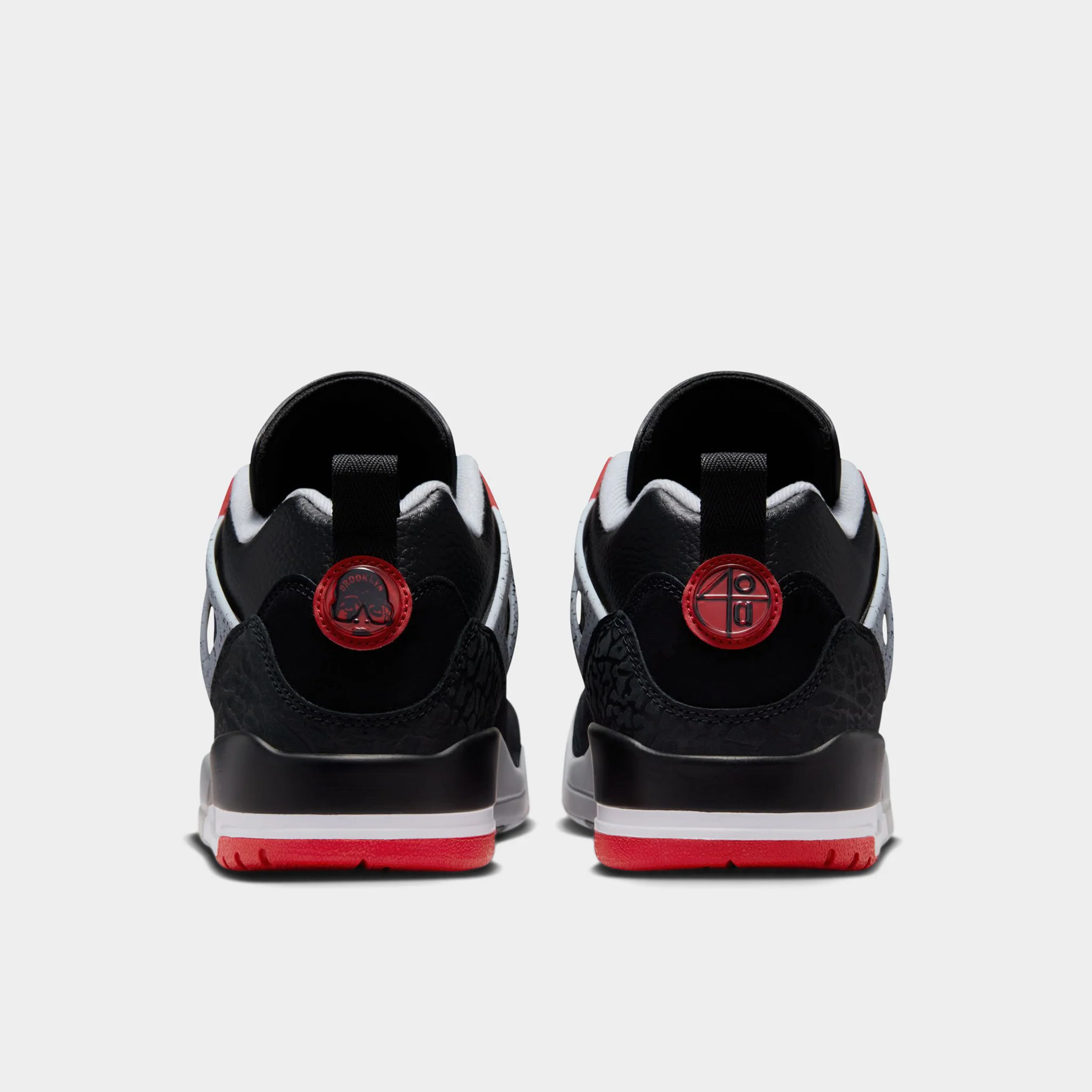 Jordan Spizike Low Black / Gym Red - Image 6