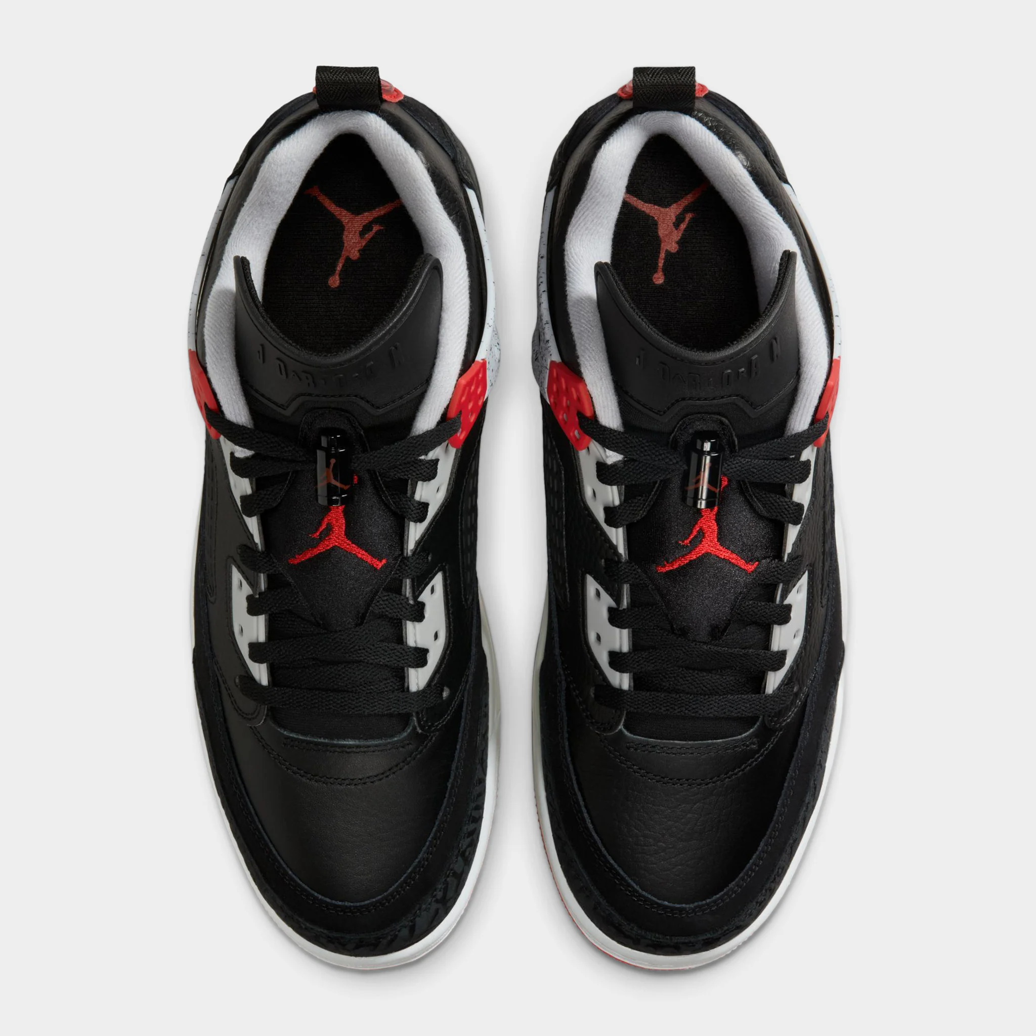 Jordan Spizike Low Black / Gym Red - Image 7