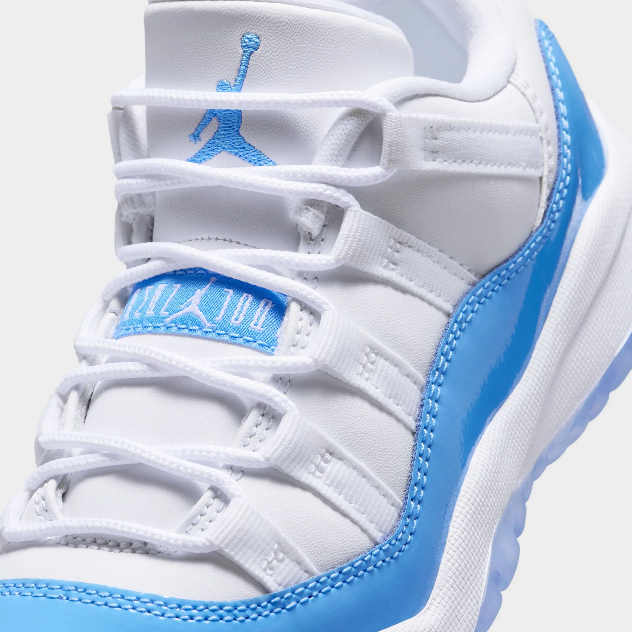 Jordan 11 Low Retro PS White / University Blue - Black - Image 3