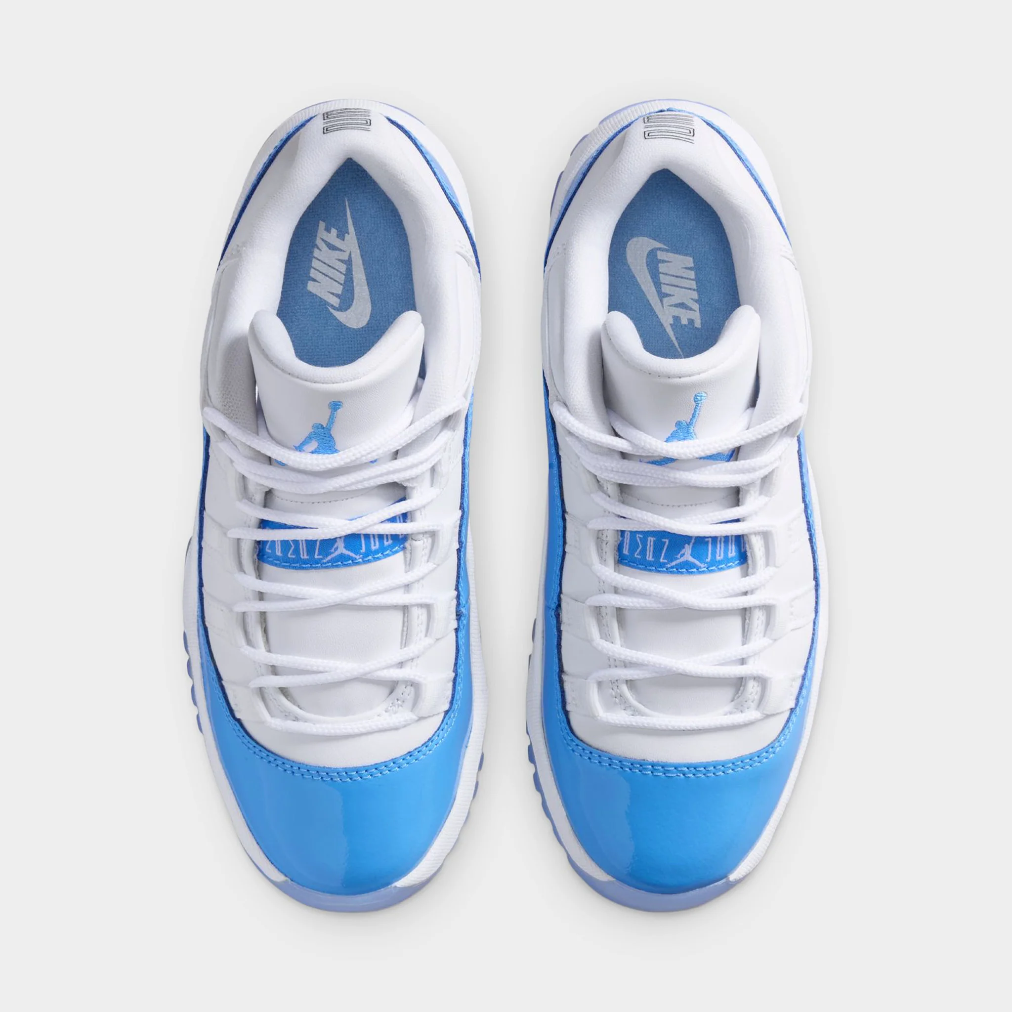 Jordan 11 Low Retro PS White / University Blue - Black - Image 6