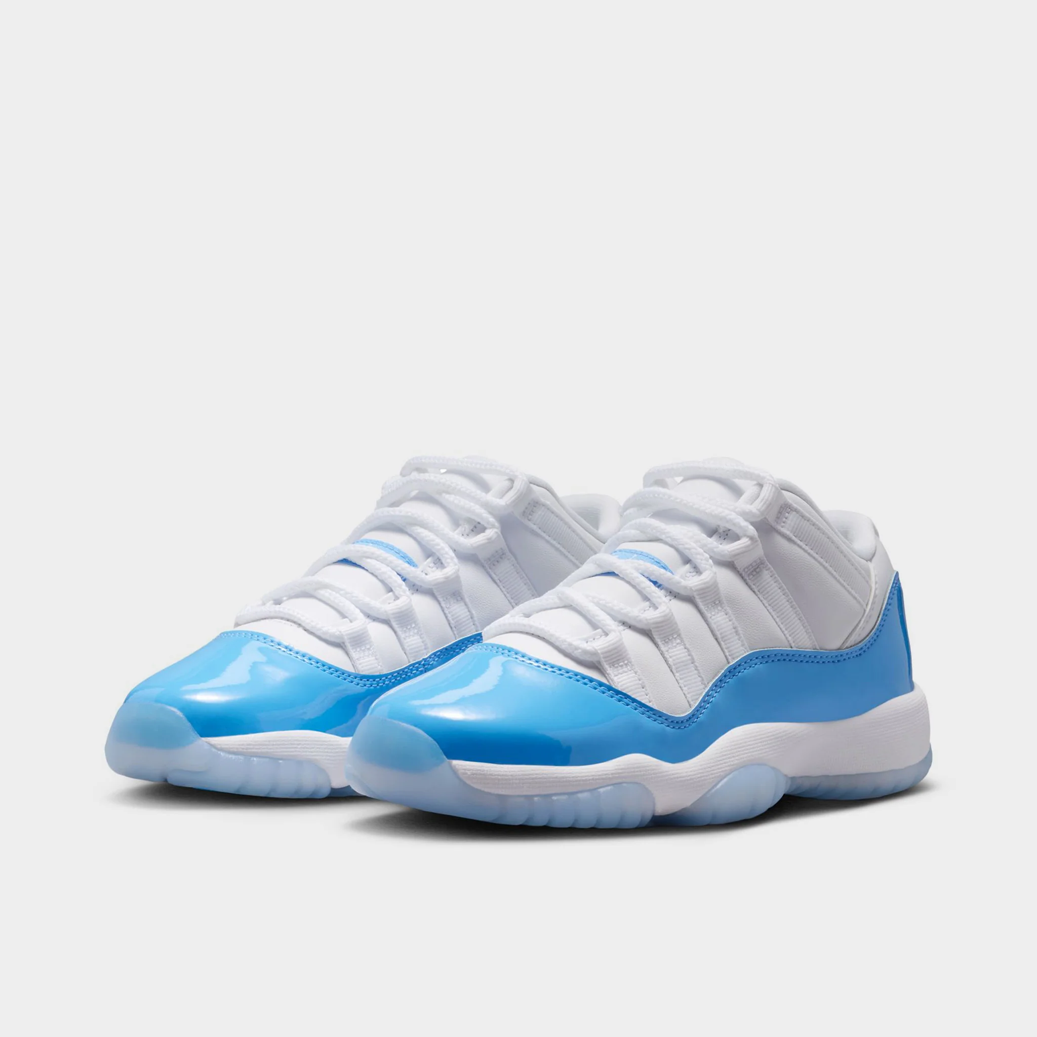Jordan 11 Low Retro GS White / University Blue - Black - Image 2