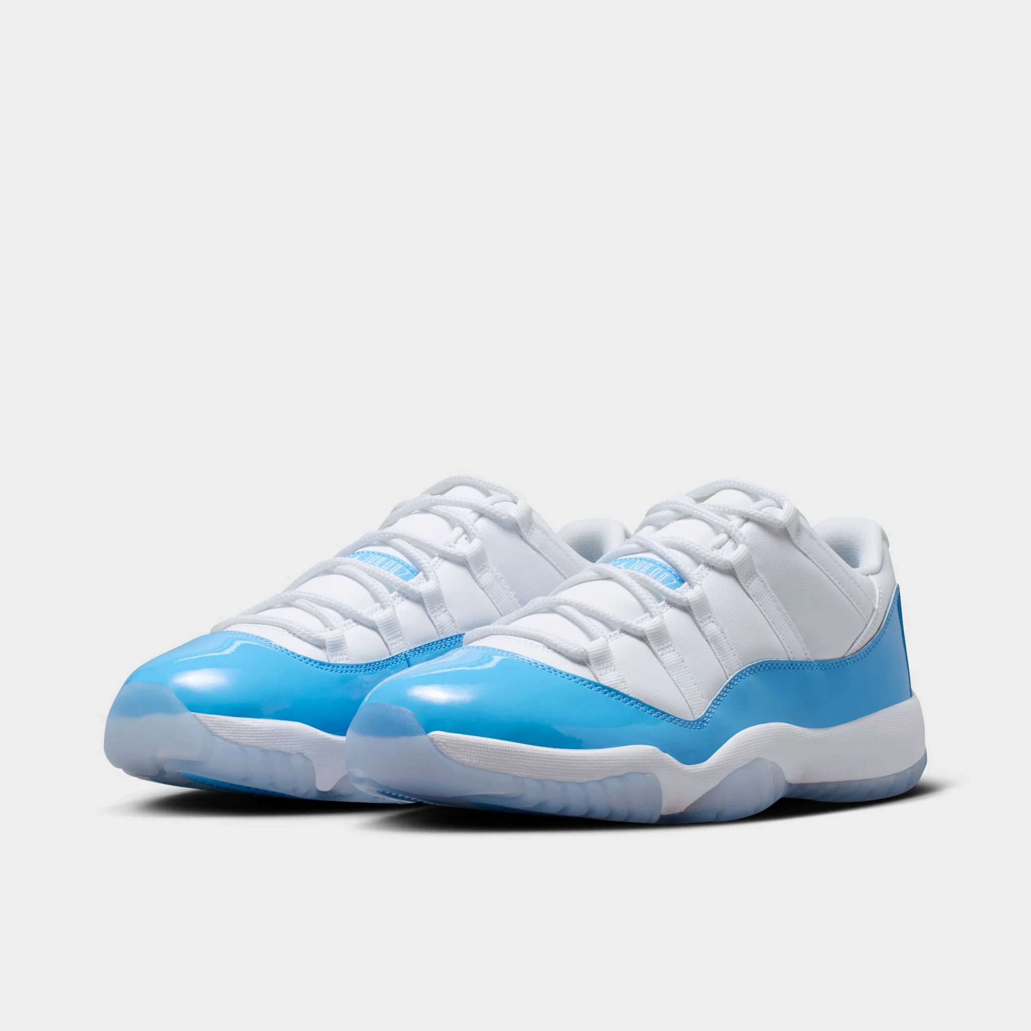 Jordan 11 Retro Low White / University Blue - Black - Image 2