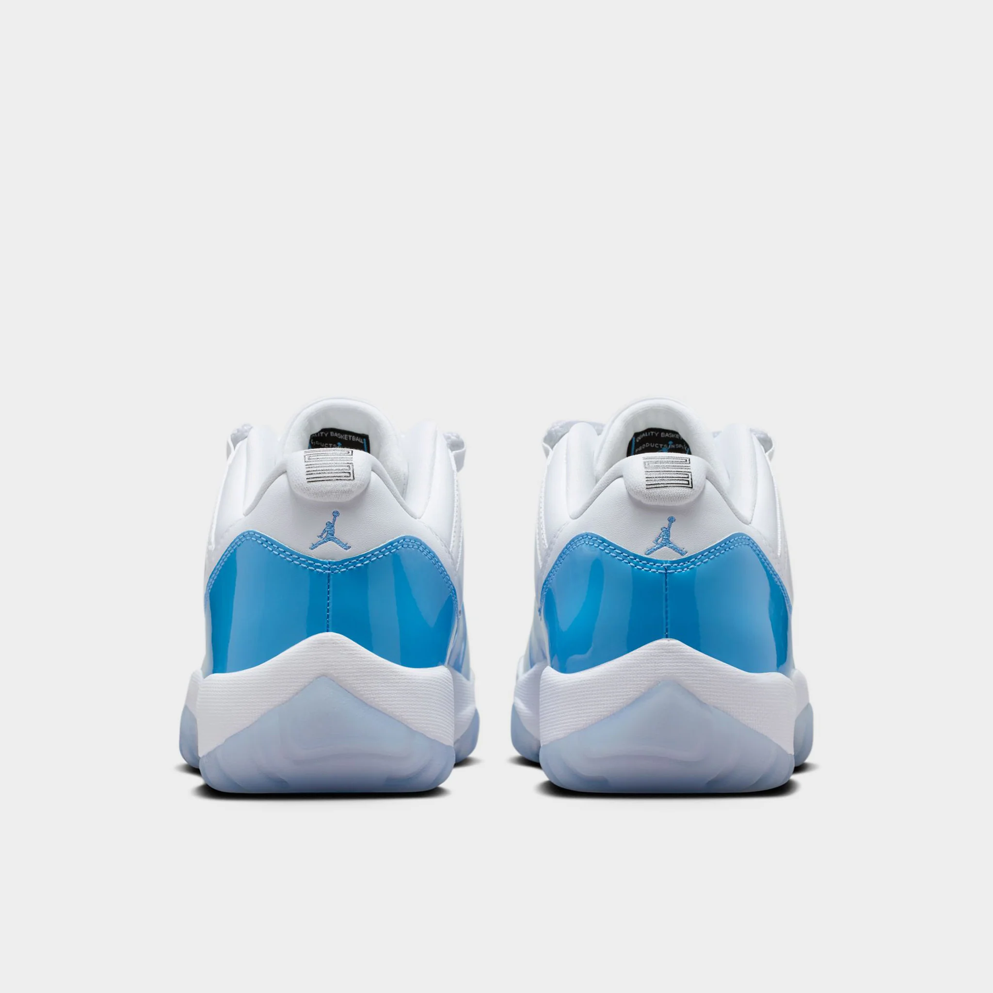 Jordan 11 Retro Low White / University Blue - Black - Image 5