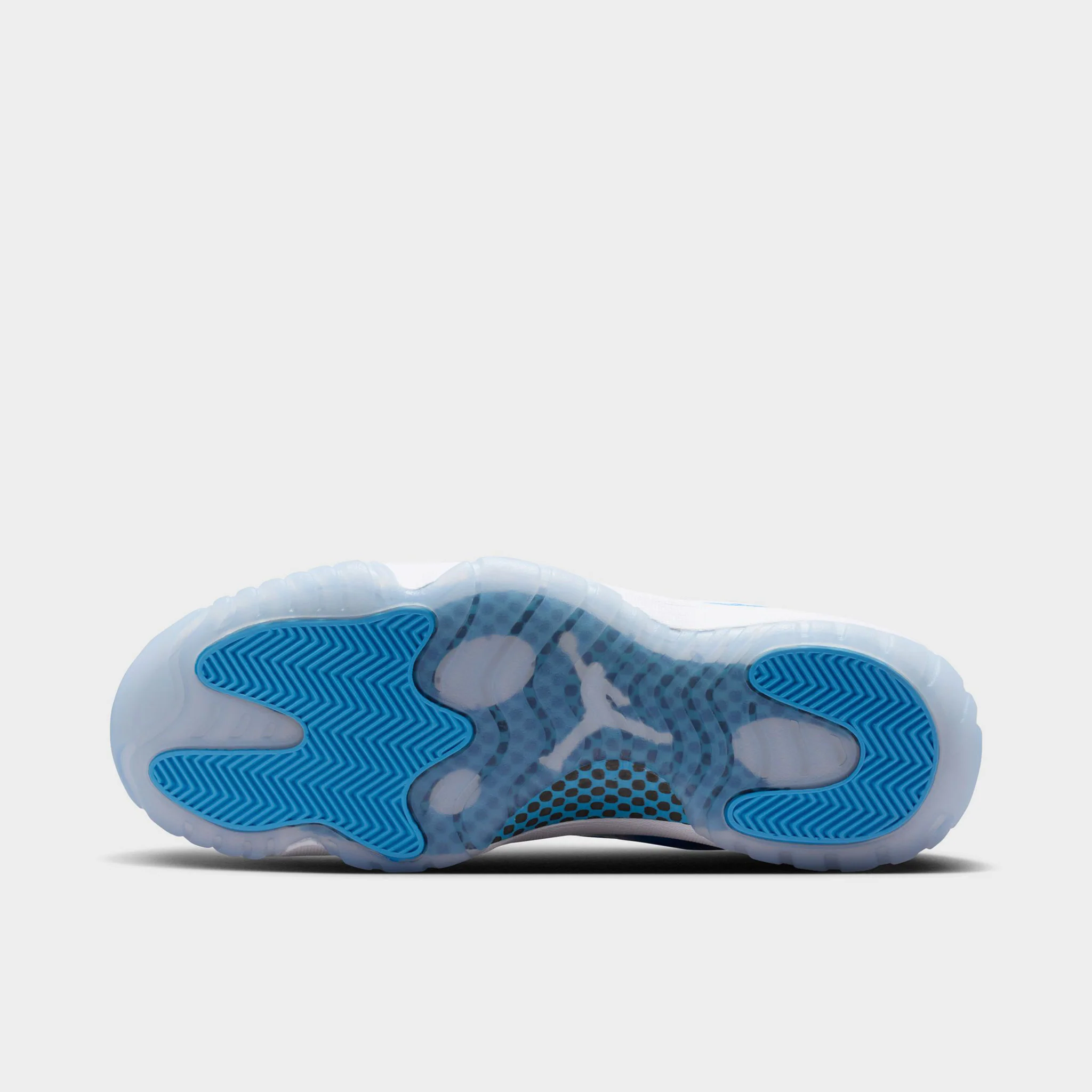 Jordan 11 Retro Low White / University Blue - Black - Image 7