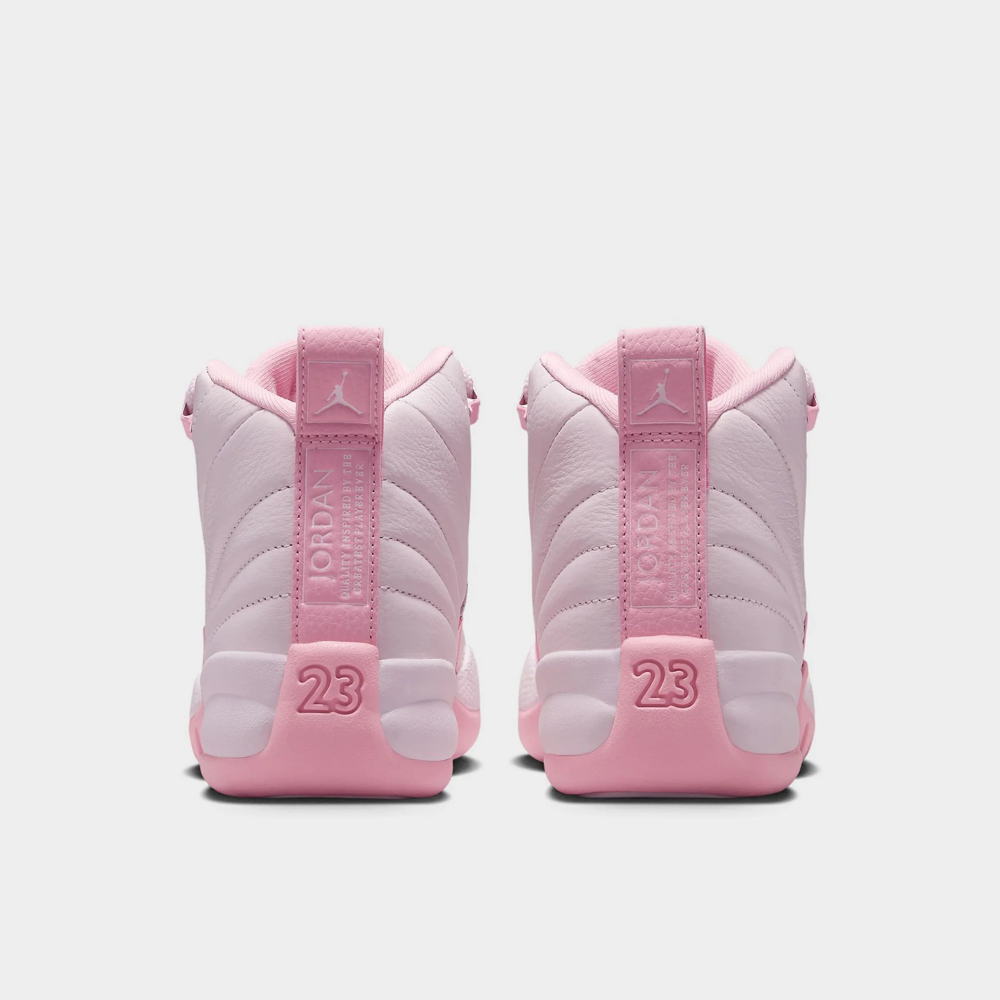 Jordan 12 Retro GS Pearl Pink / Medium Soft Pink - Image 4