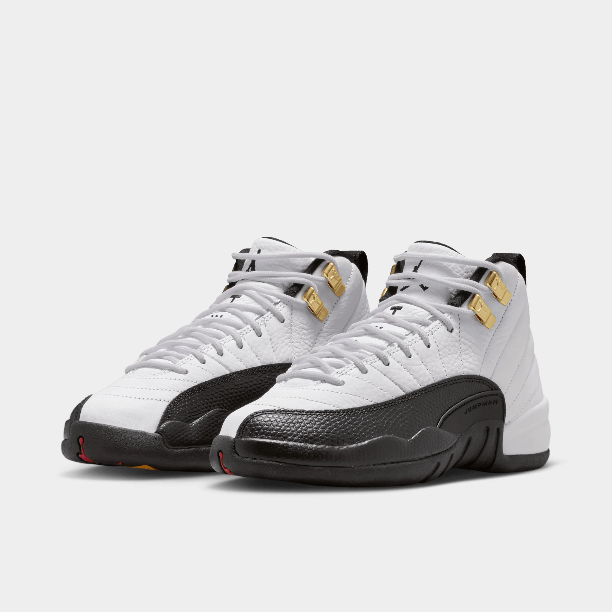 Jordan 12 Retro GS White / Black Taxi - Image 2