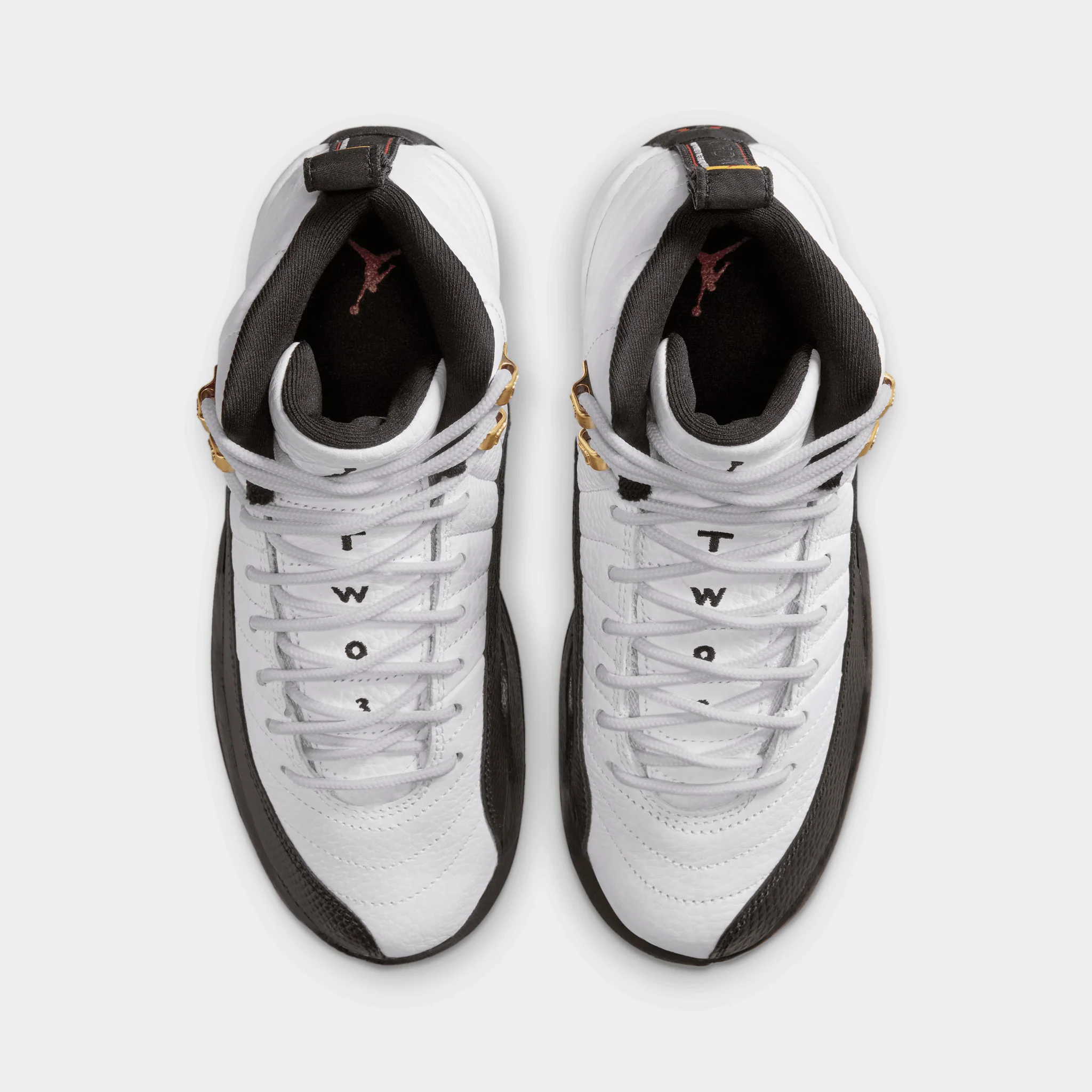 Jordan 12 Retro GS White / Black Taxi - Image 6