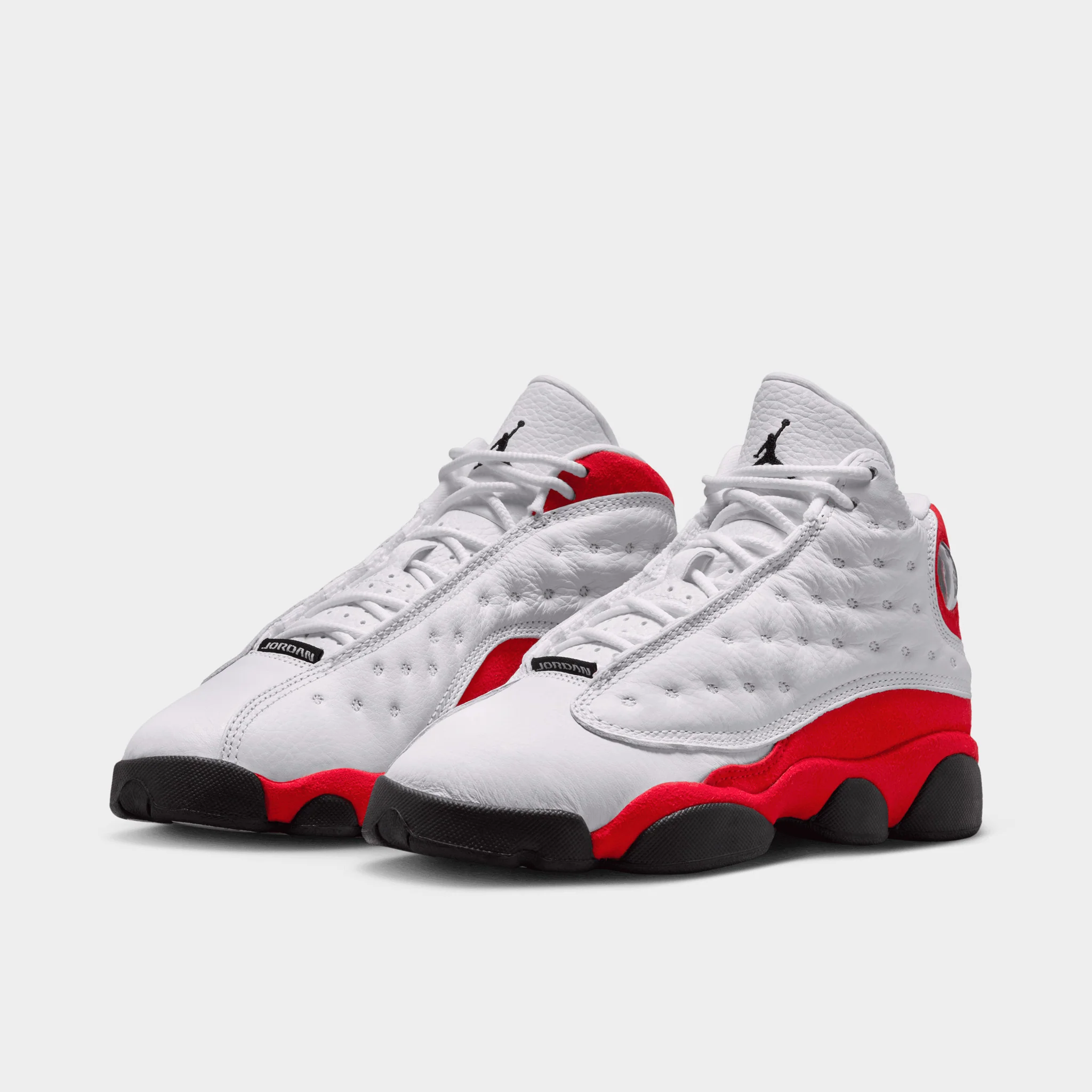 Jordan 13 Retro GS White / Black - True Red - Image 2
