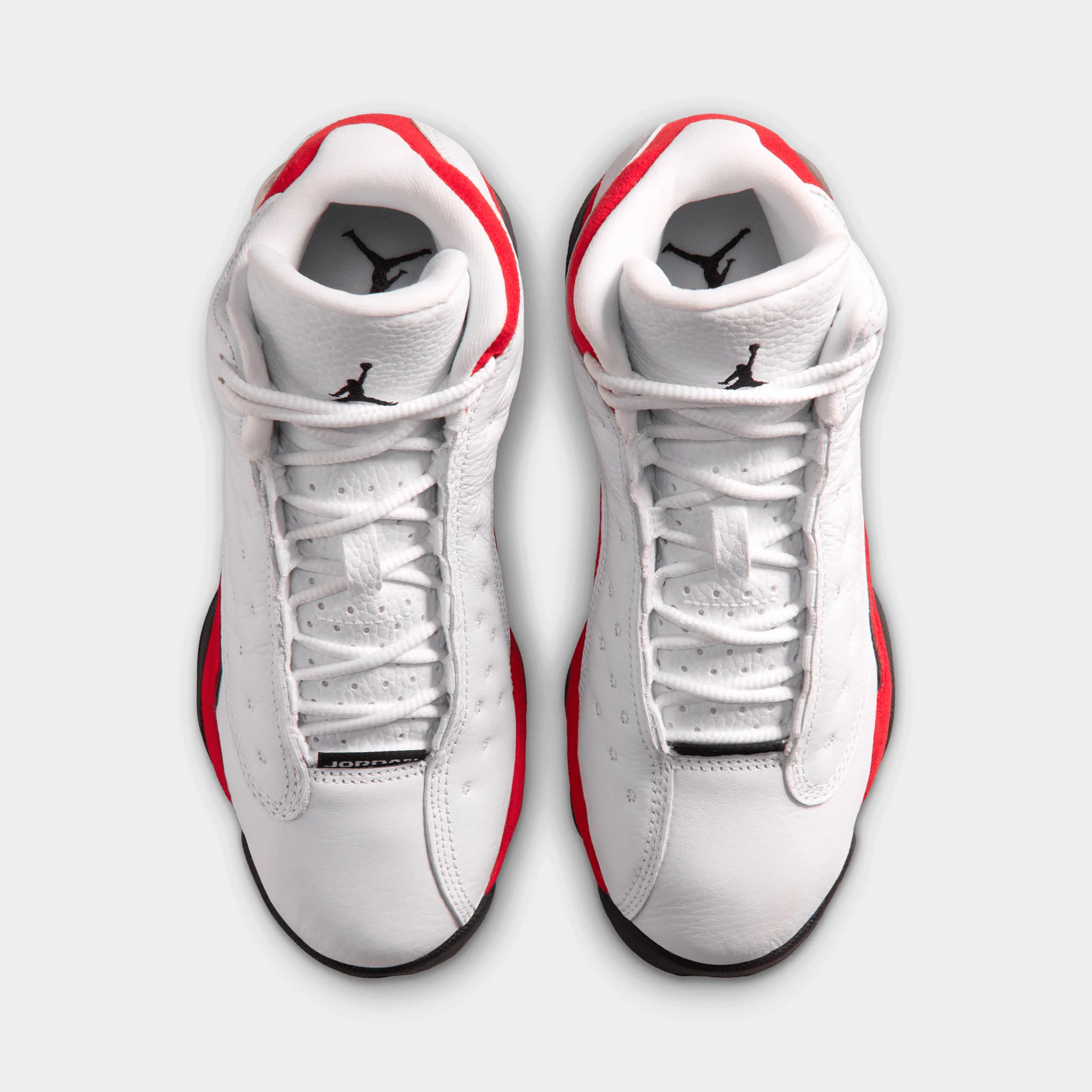 Jordan 13 Retro GS White / Black - True Red - Image 5