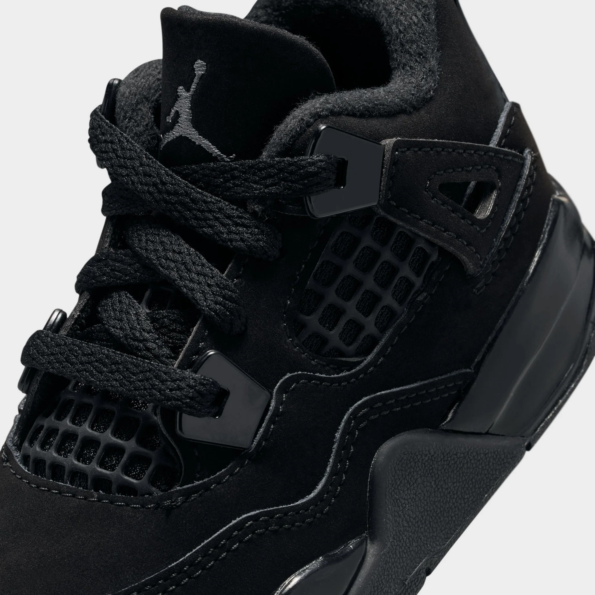 Jordan 4 Retro TD Black / Black - Light Graphite - Image 3