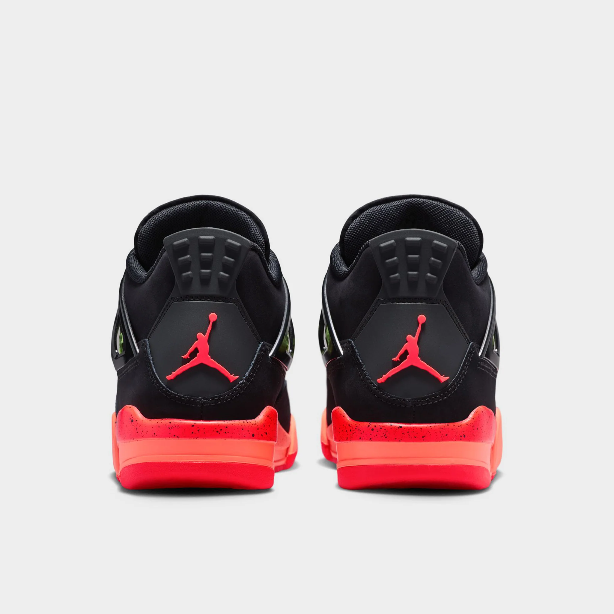 Jordan 4 KS Retro GS Black / Infrared 23 - Bright Mango - Image 6