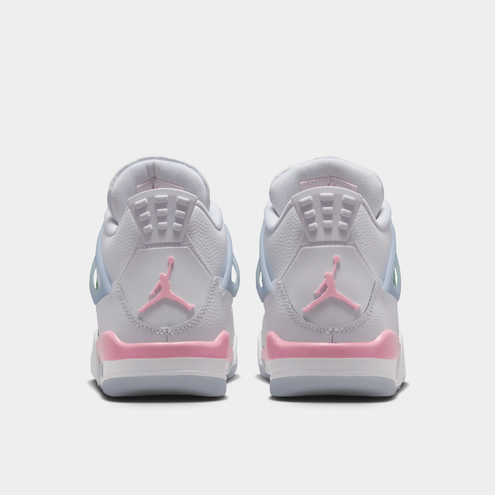 Jordan 4 Retro GS White / Medium Soft Pink - Half Blue - Image 4