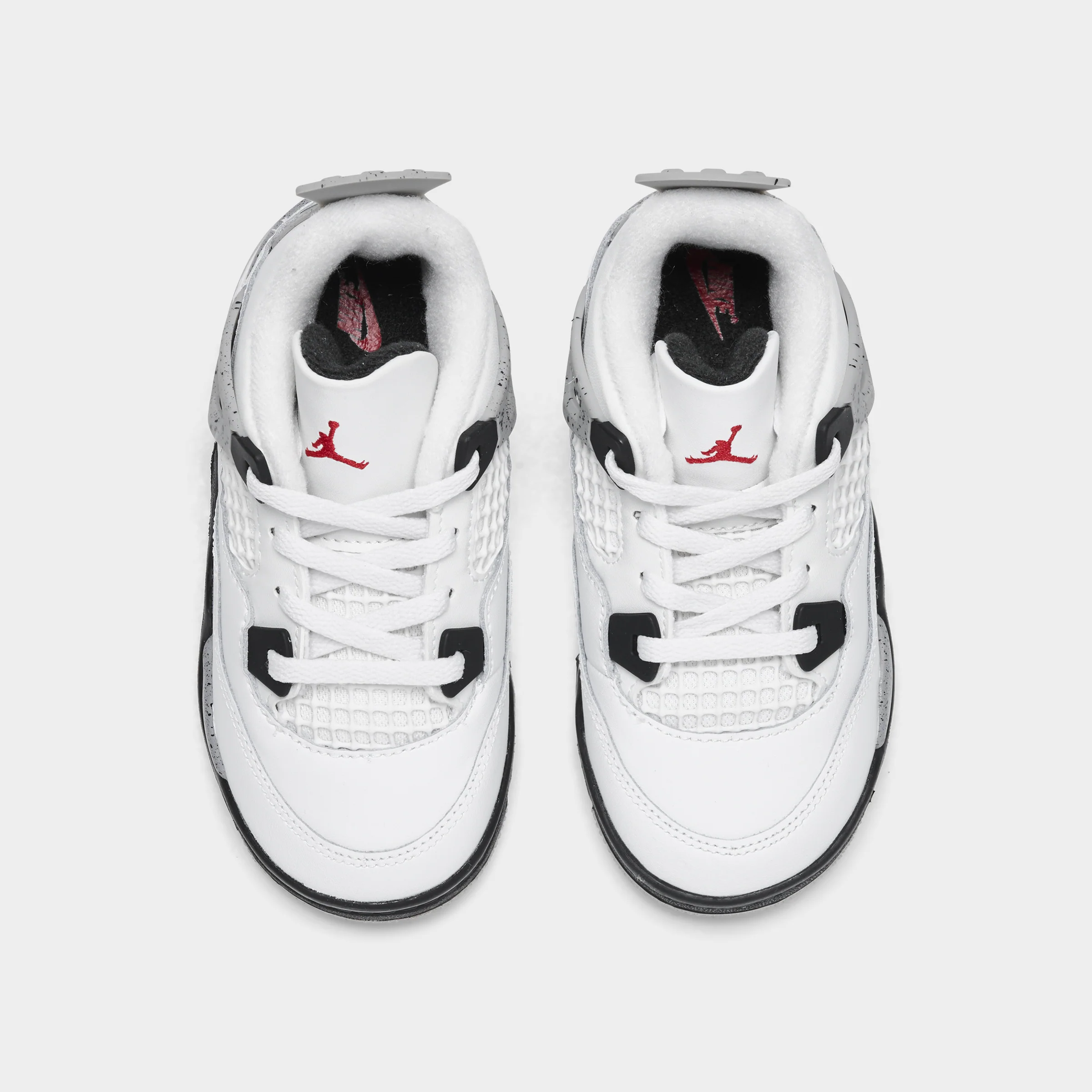 Jordan 4 Retro OG TD Summit White / Fire Red - Cement Grey - Image 5